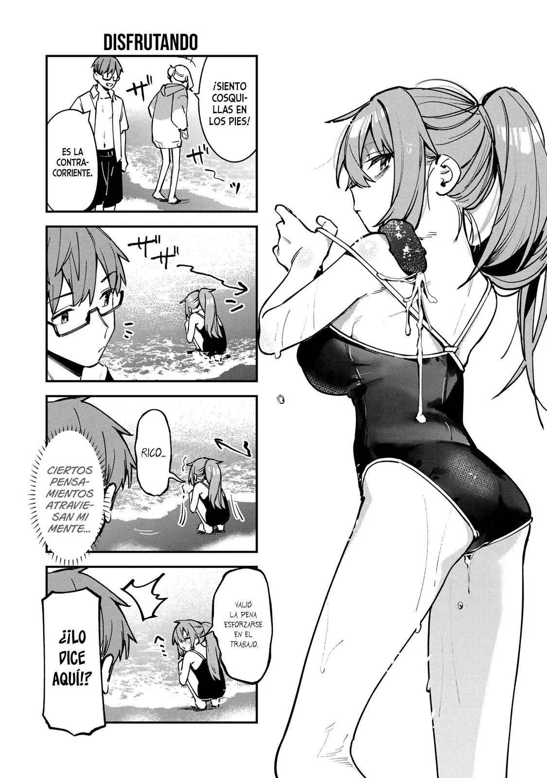 Seitokai ni mo Ana wa Aru! Capitulo 67: Viaje de verano a la playa 4 página 5