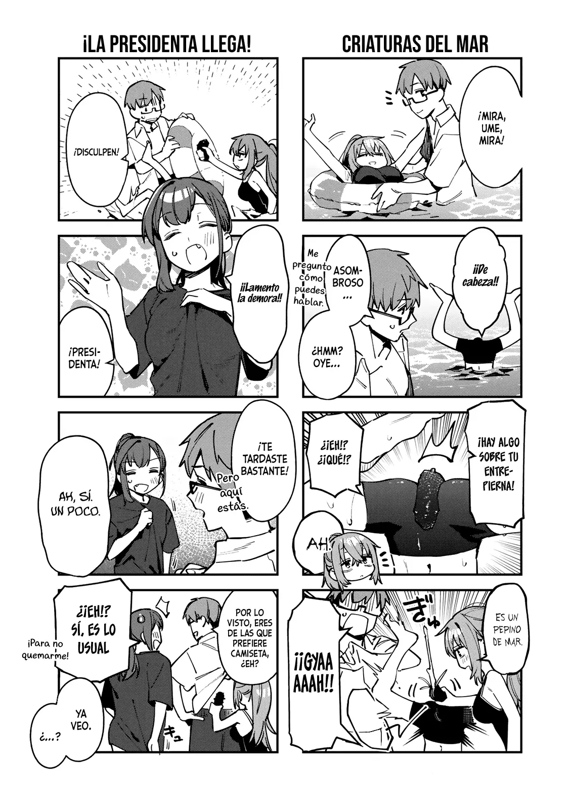 Seitokai ni mo Ana wa Aru! Capitulo 67: Viaje de verano a la playa 4 página 6