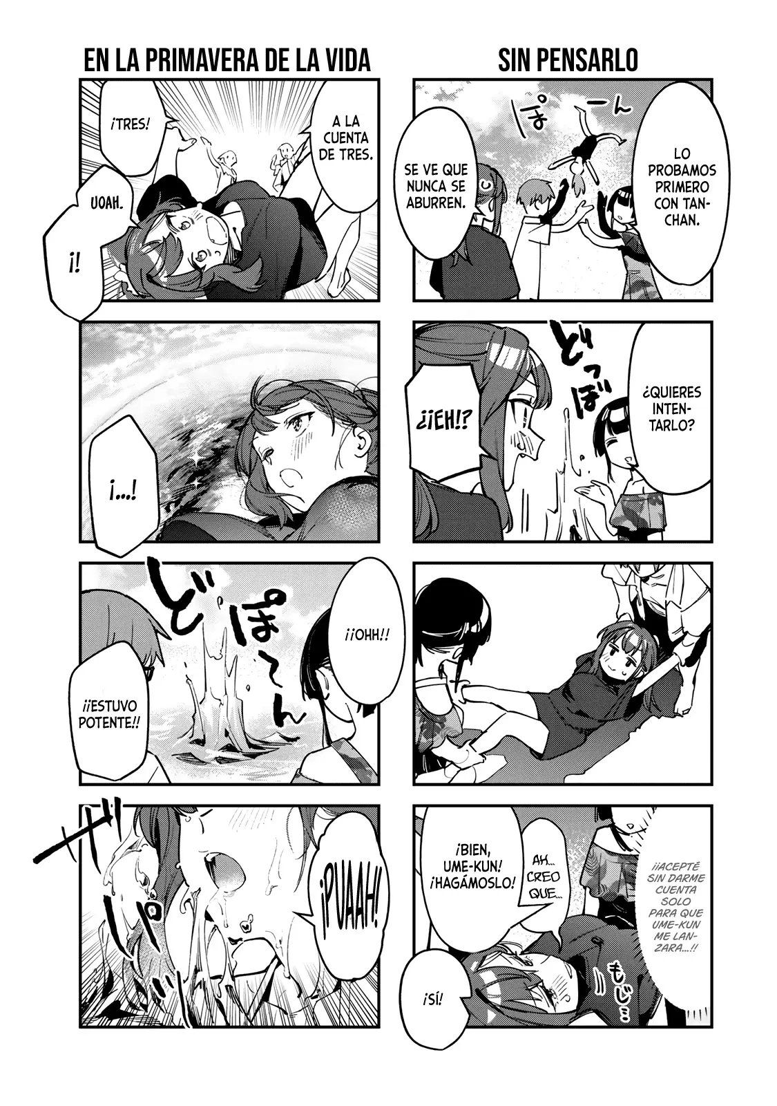 Seitokai ni mo Ana wa Aru! Capitulo 67: Viaje de verano a la playa 4 página 8