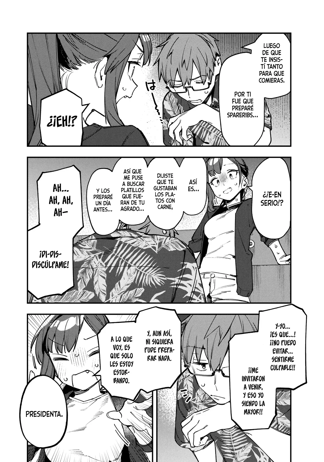 Seitokai ni mo Ana wa Aru! Capitulo 69: Un lugar para sentirse a gusto página 7
