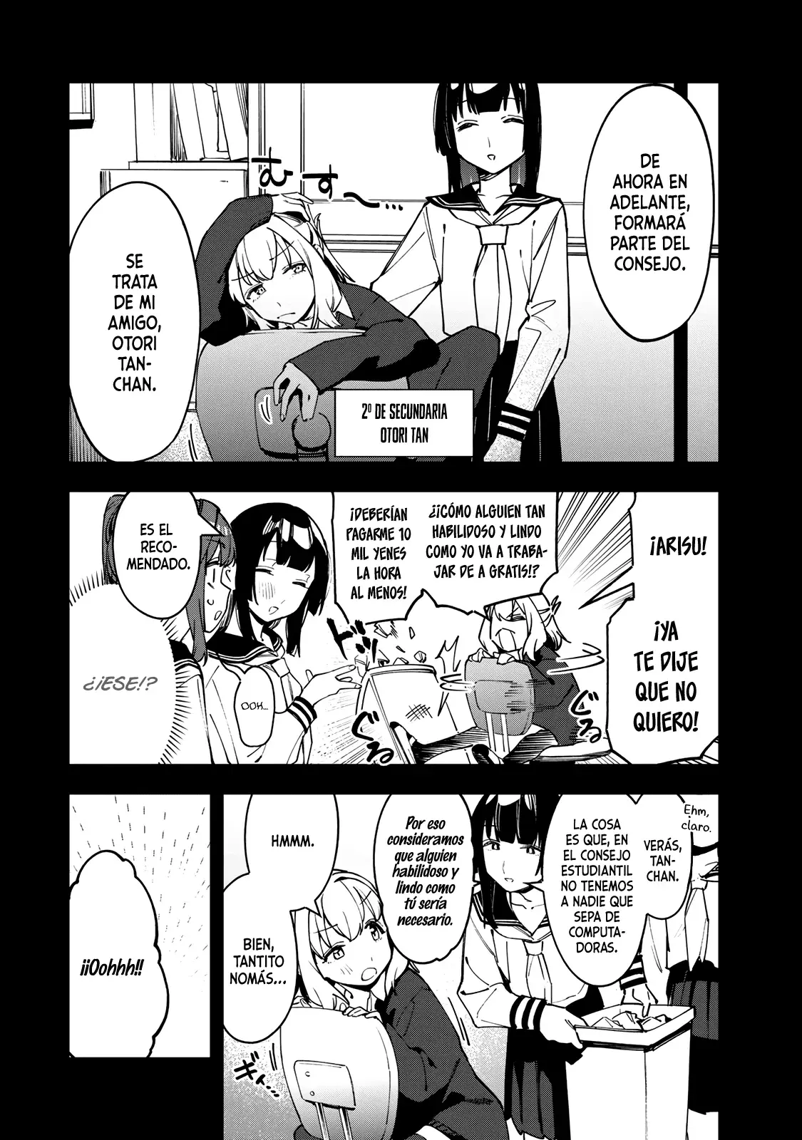 Seitokai ni mo Ana wa Aru! Capitulo 70: El mundo de Hisako página 5