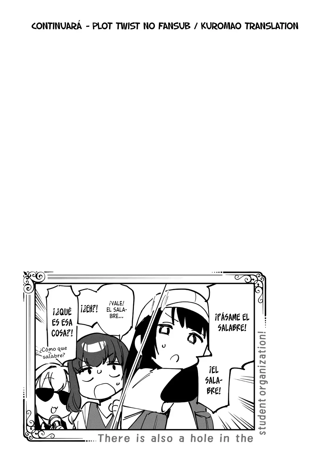 Seitokai ni mo Ana wa Aru! Capitulo 73: ¡De regreso! página 10