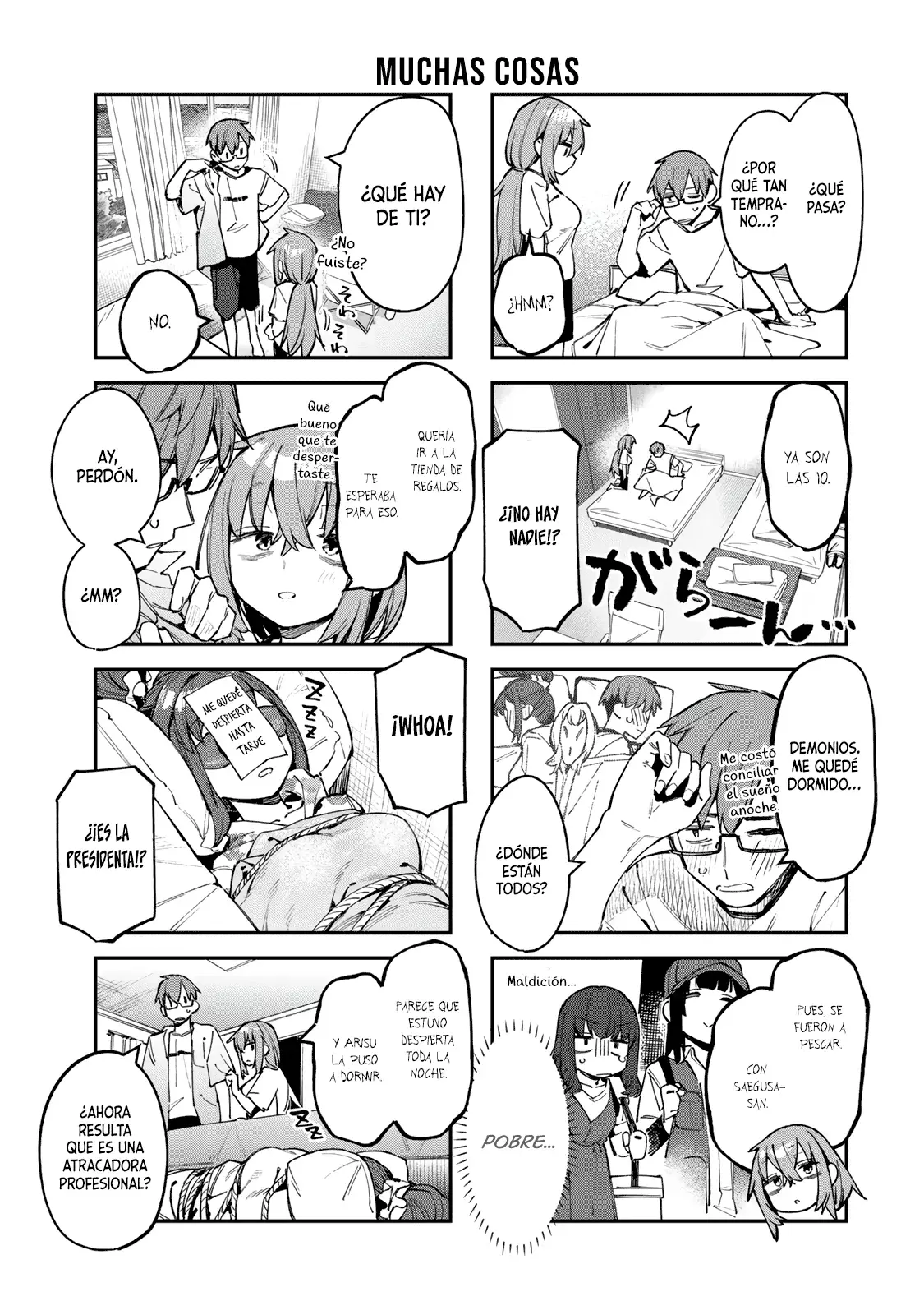Seitokai ni mo Ana wa Aru! Capitulo 73: ¡De regreso! página 4