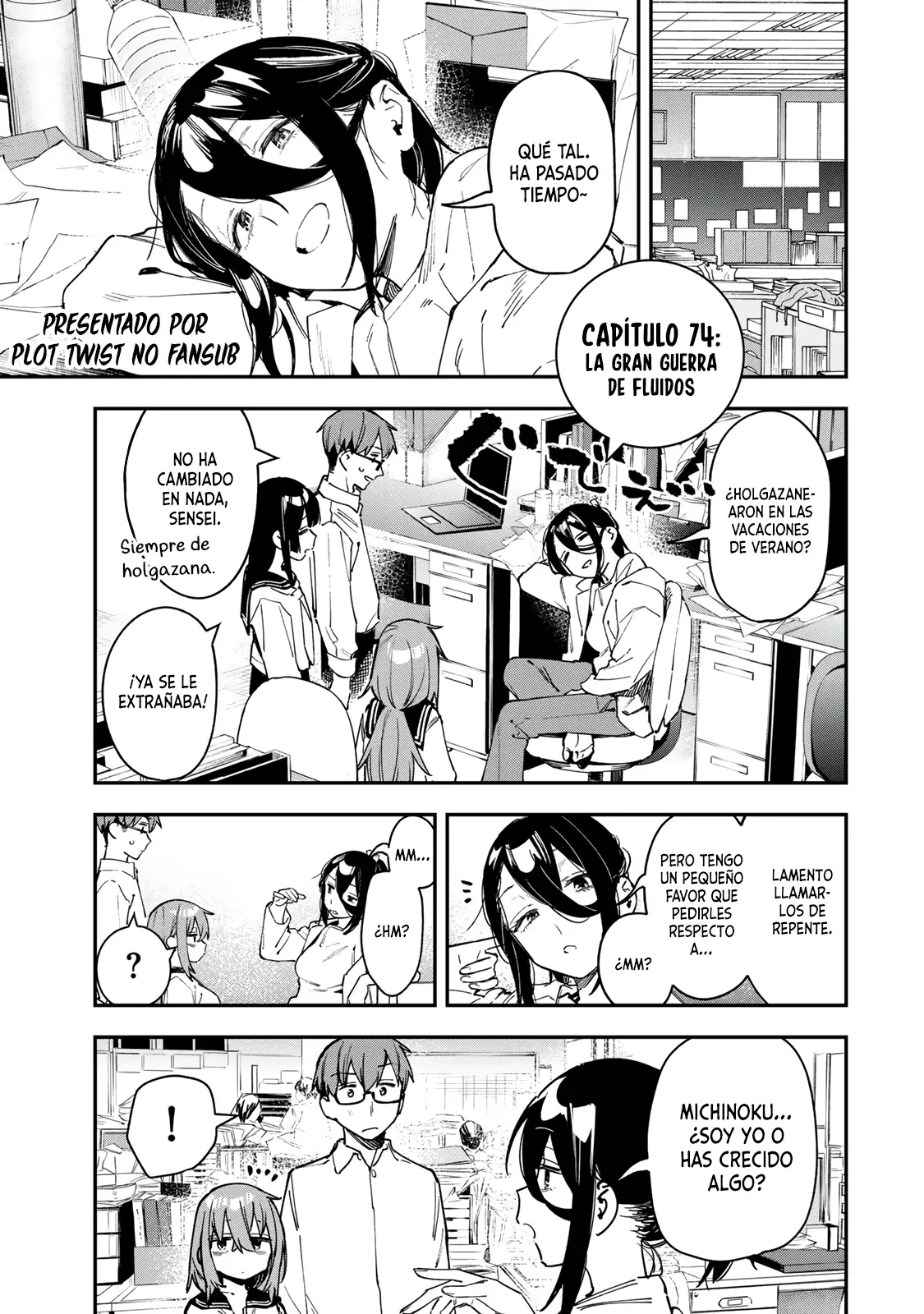 Seitokai ni mo Ana wa Aru! Capitulo 74: la gran guerra de fluidos página 2