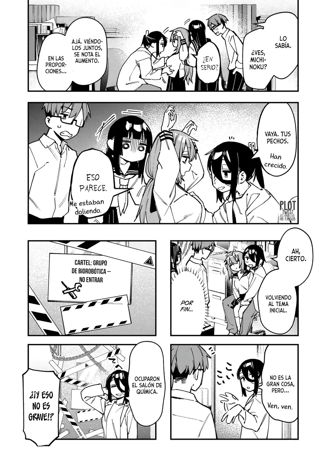 Seitokai ni mo Ana wa Aru! Capitulo 74: la gran guerra de fluidos página 3