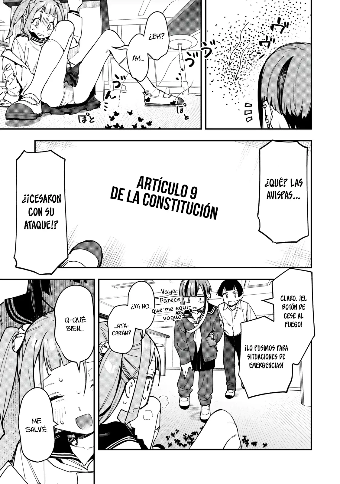 Seitokai ni mo Ana wa Aru! Capitulo 74: la gran guerra de fluidos página 8