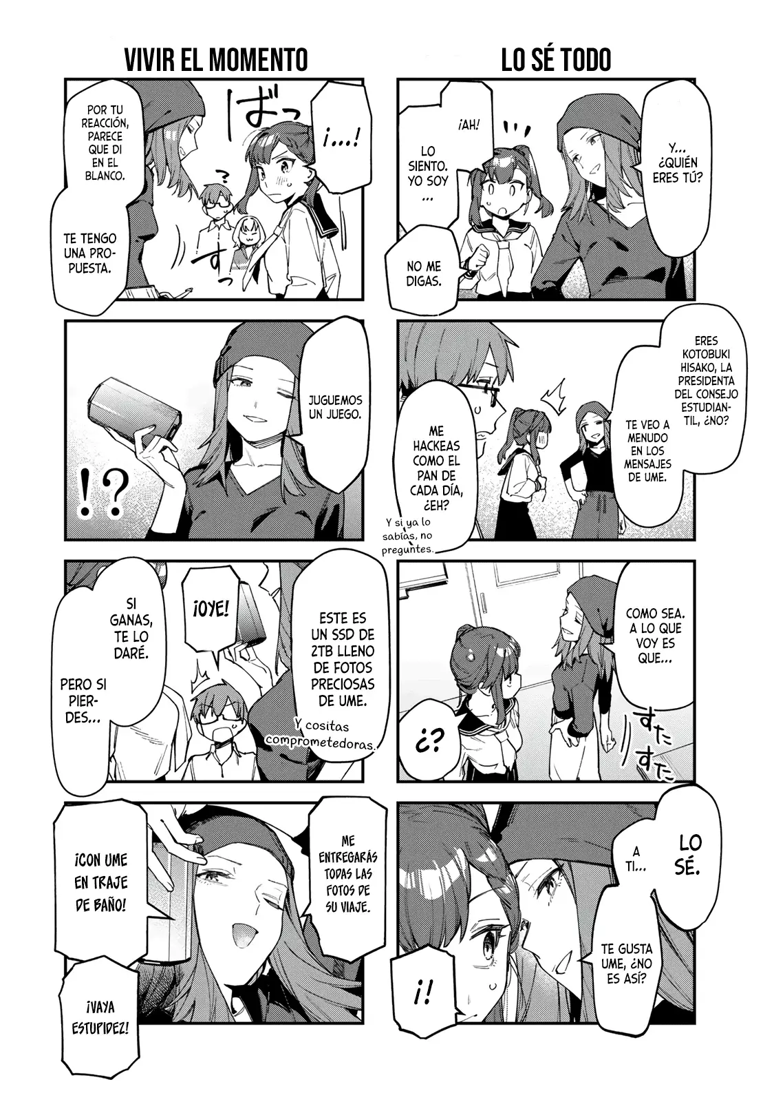 Seitokai ni mo Ana wa Aru! Capitulo 75: El concurso de preguntas de la hermana mayor página 5