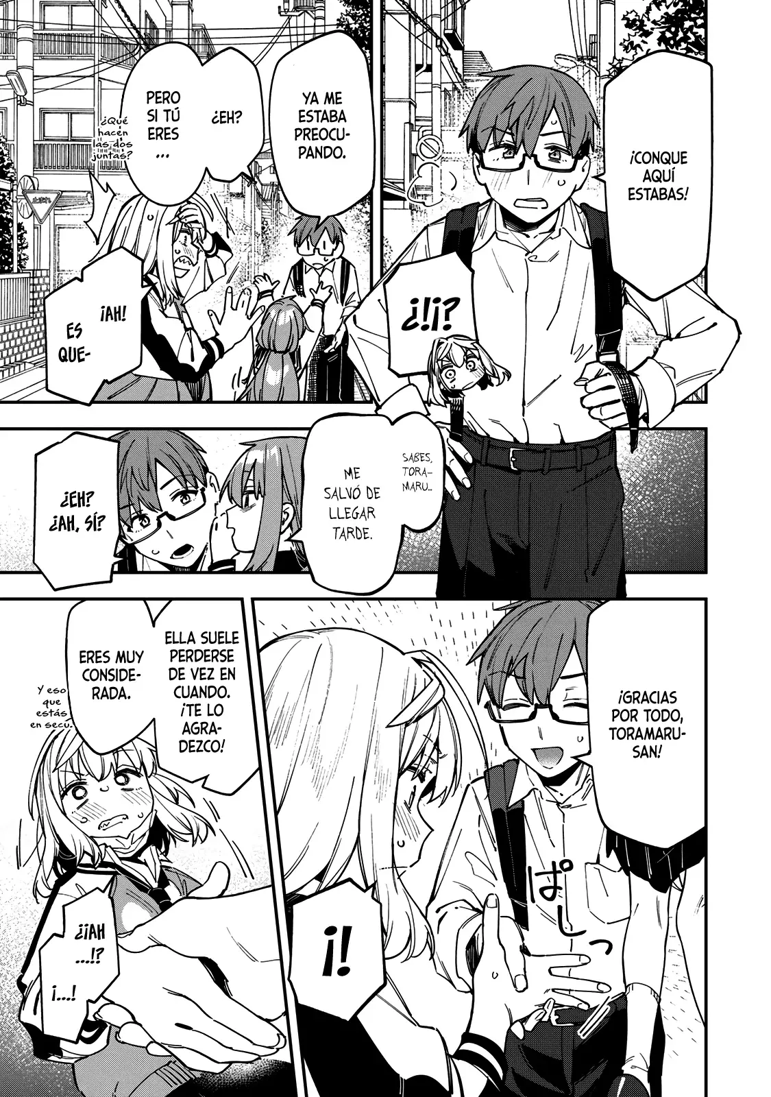 Seitokai ni mo Ana wa Aru! Capitulo 76: El día con suerte de Toramaru página 8