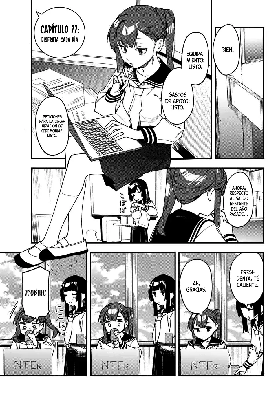Seitokai ni mo Ana wa Aru! Capitulo 77: Disfruta cada día página 2