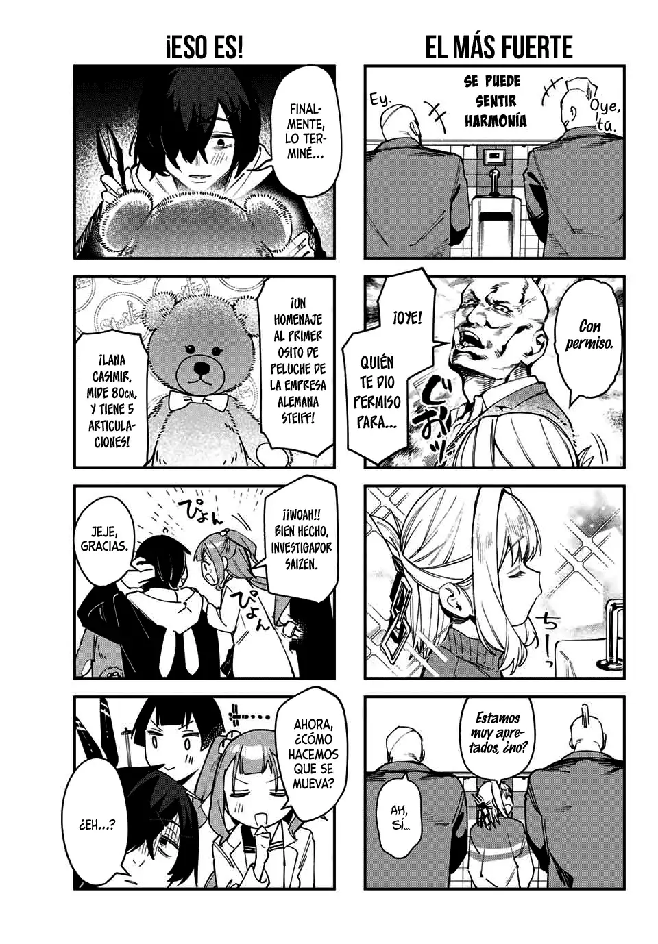 Seitokai ni mo Ana wa Aru! Capitulo 77: Disfruta cada día página 8