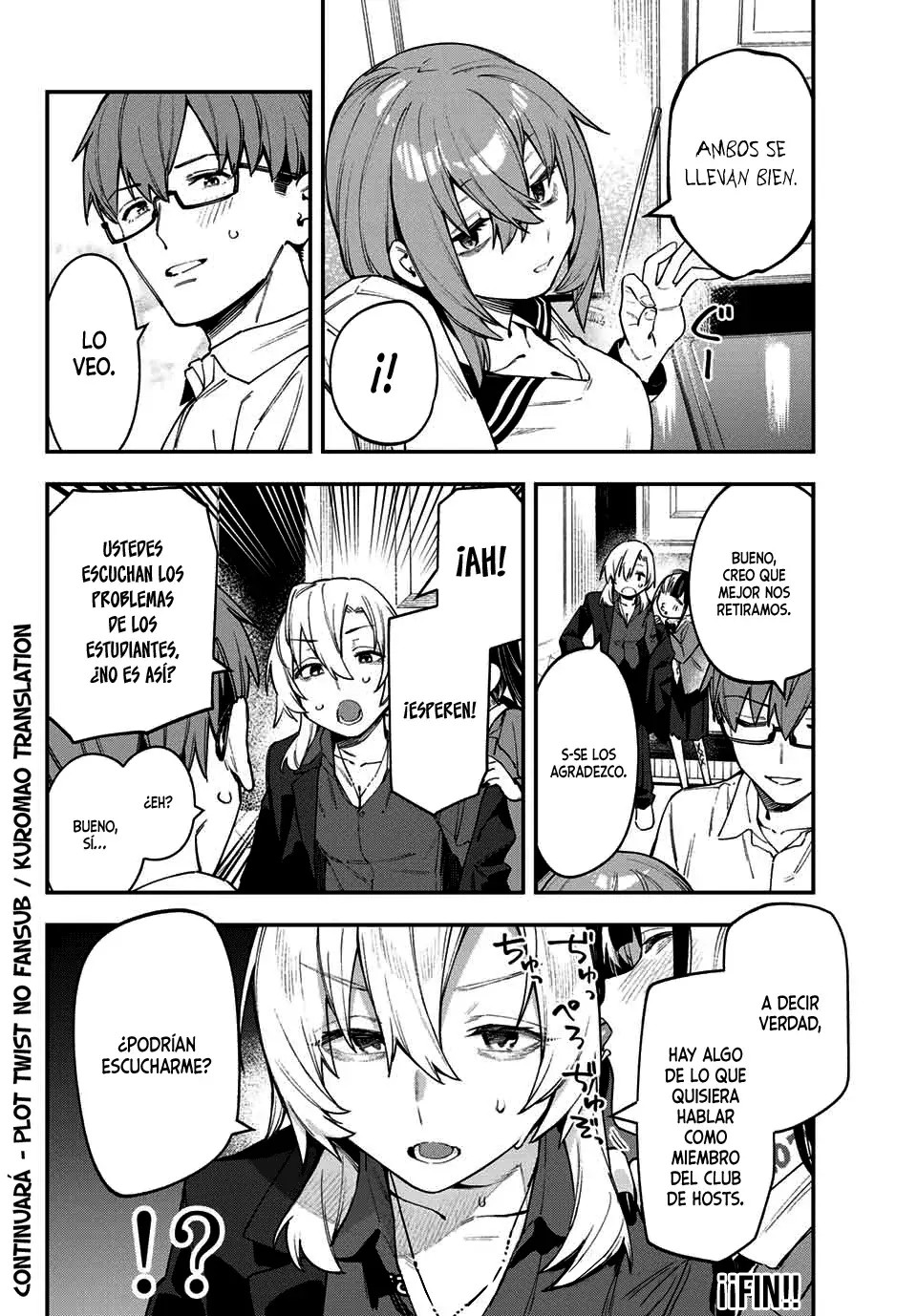 Seitokai ni mo Ana wa Aru! Capitulo 78: La masculinidad de un host página 9