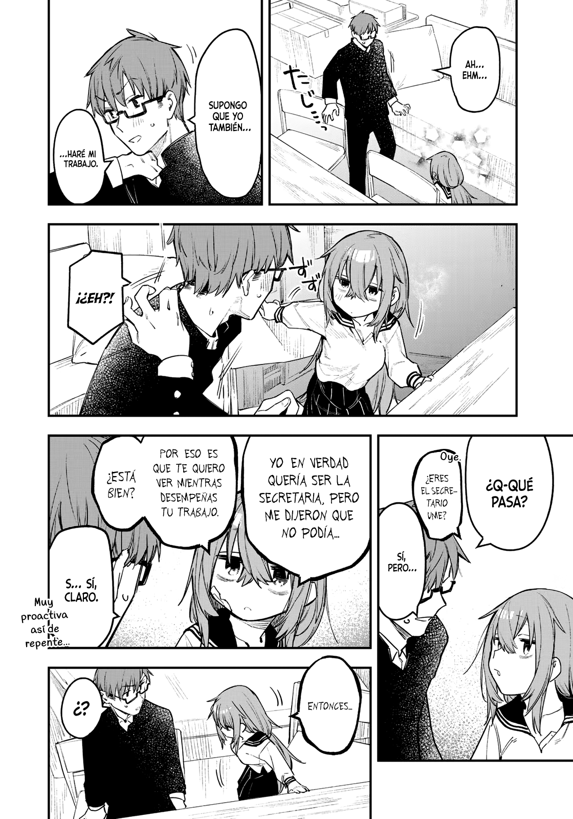 Seitokai ni mo Ana wa Aru! Capitulo 8: ¡¡Komaro aparece!! página 10