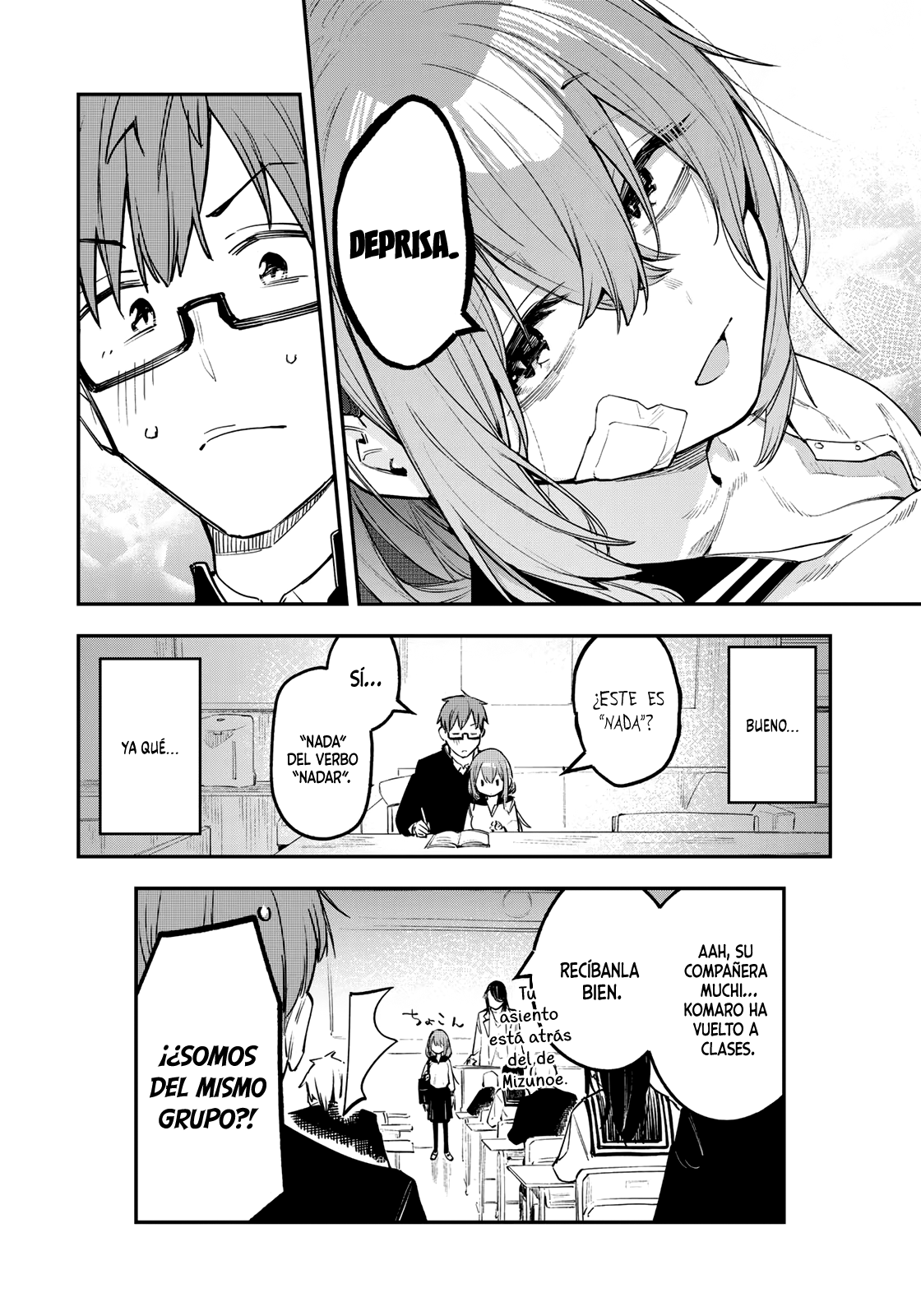 Seitokai ni mo Ana wa Aru! Capitulo 8: ¡¡Komaro aparece!! página 12