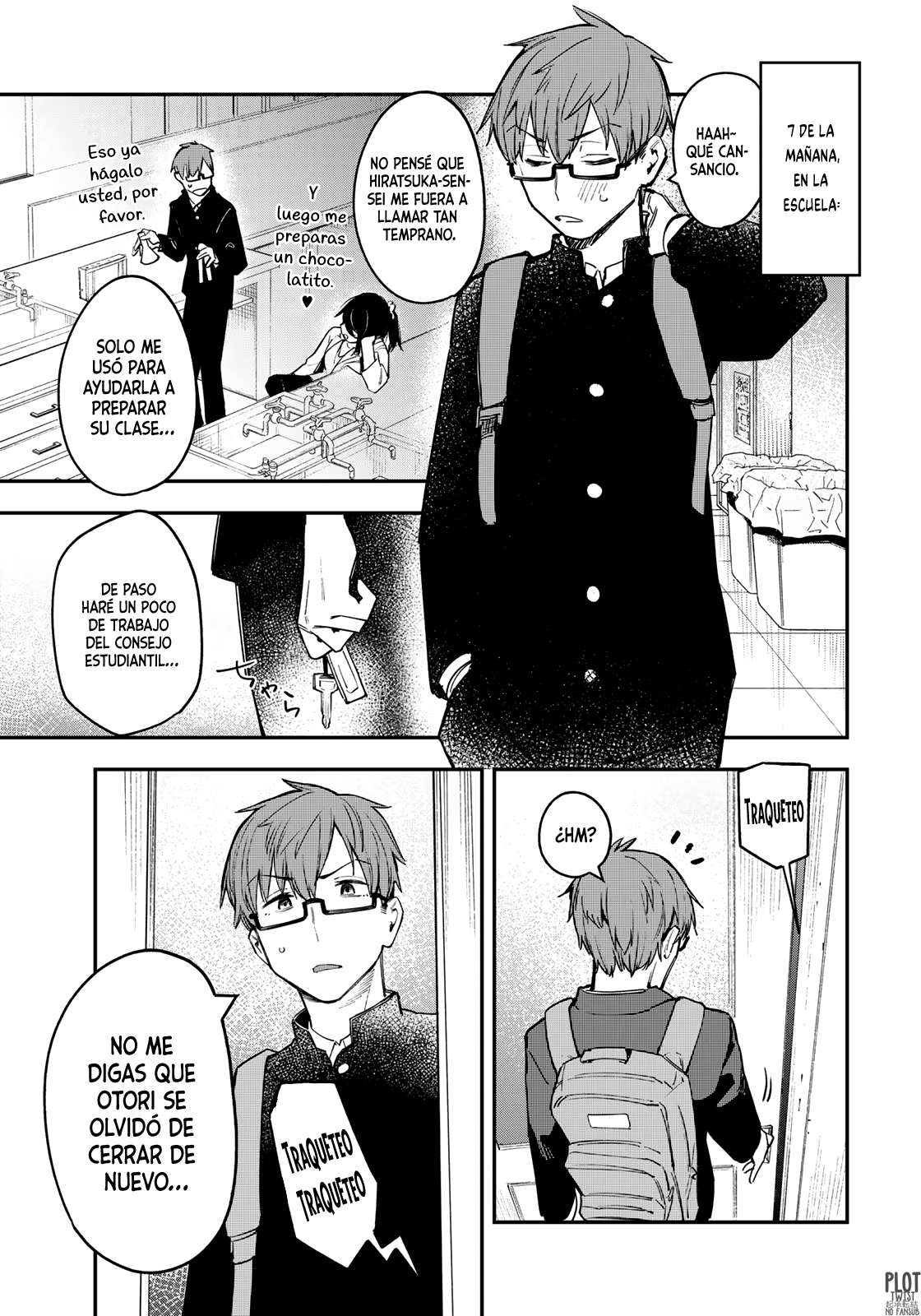 Seitokai ni mo Ana wa Aru! Capitulo 8: ¡¡Komaro aparece!! página 5