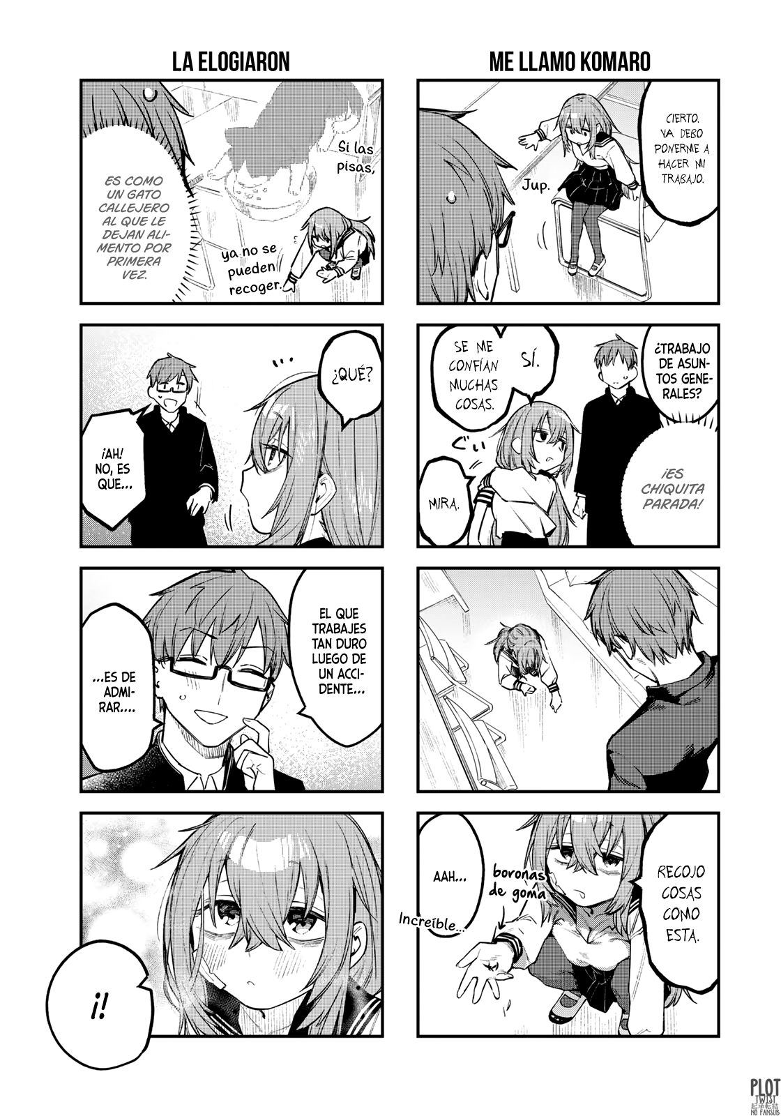 Seitokai ni mo Ana wa Aru! Capitulo 8: ¡¡Komaro aparece!! página 9