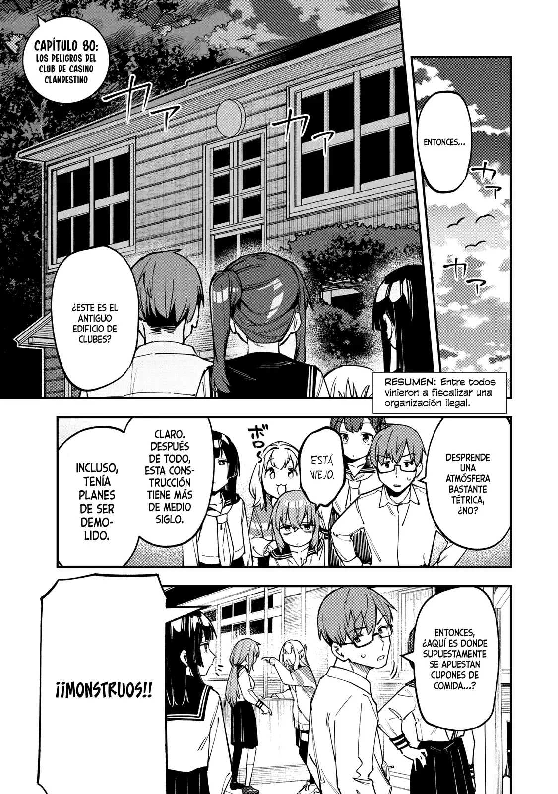 Seitokai ni mo Ana wa Aru! Capitulo 80: Los peligros del club de casino clandestino página 2