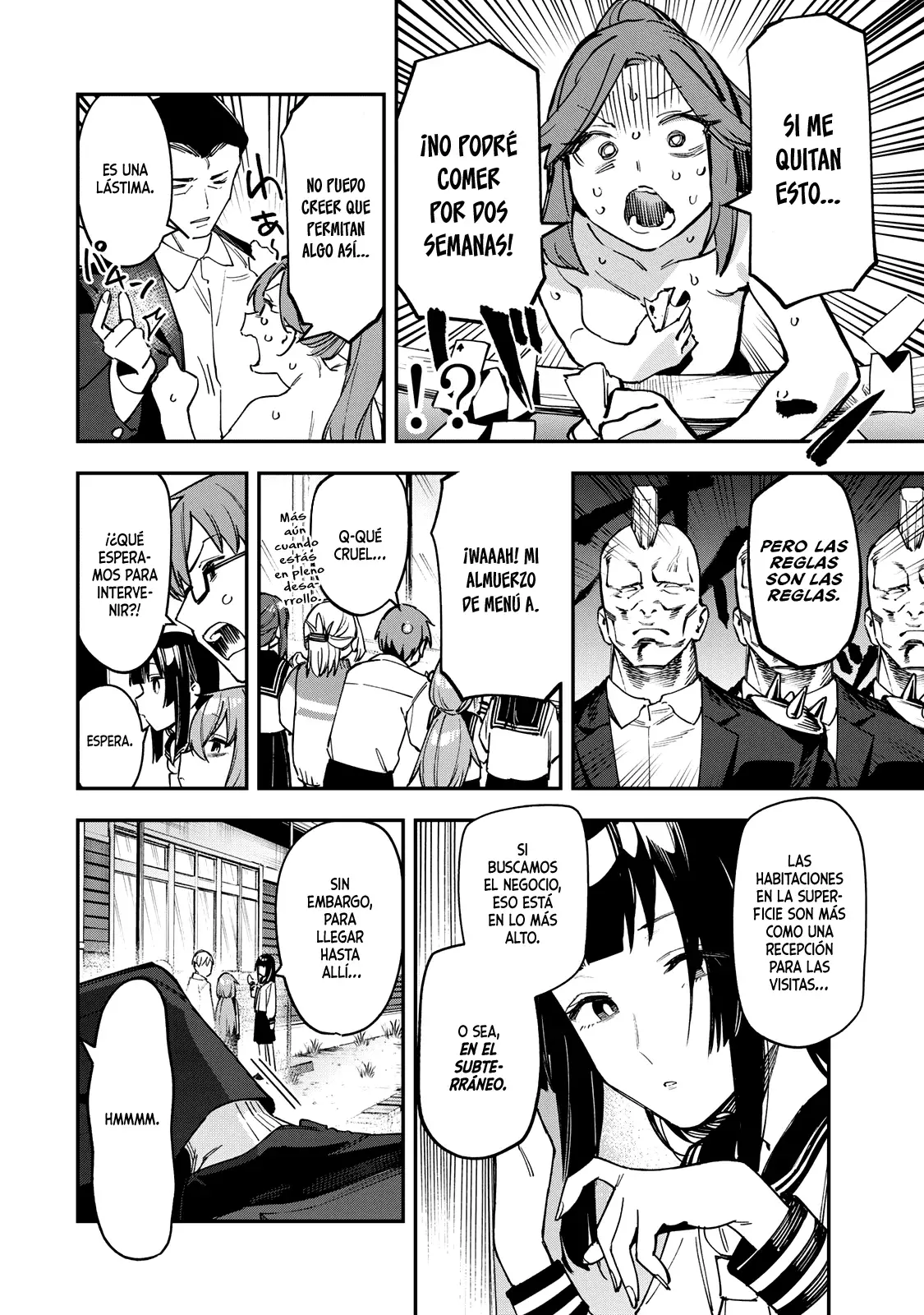 Seitokai ni mo Ana wa Aru! Capitulo 80: Los peligros del club de casino clandestino página 3