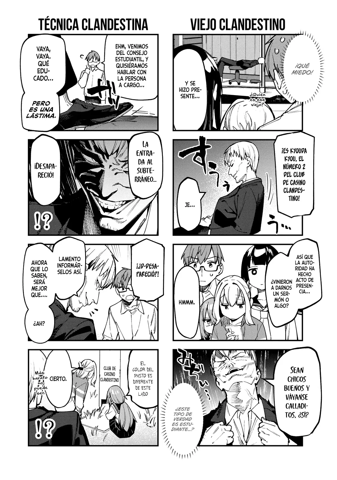 Seitokai ni mo Ana wa Aru! Capitulo 80: Los peligros del club de casino clandestino página 5