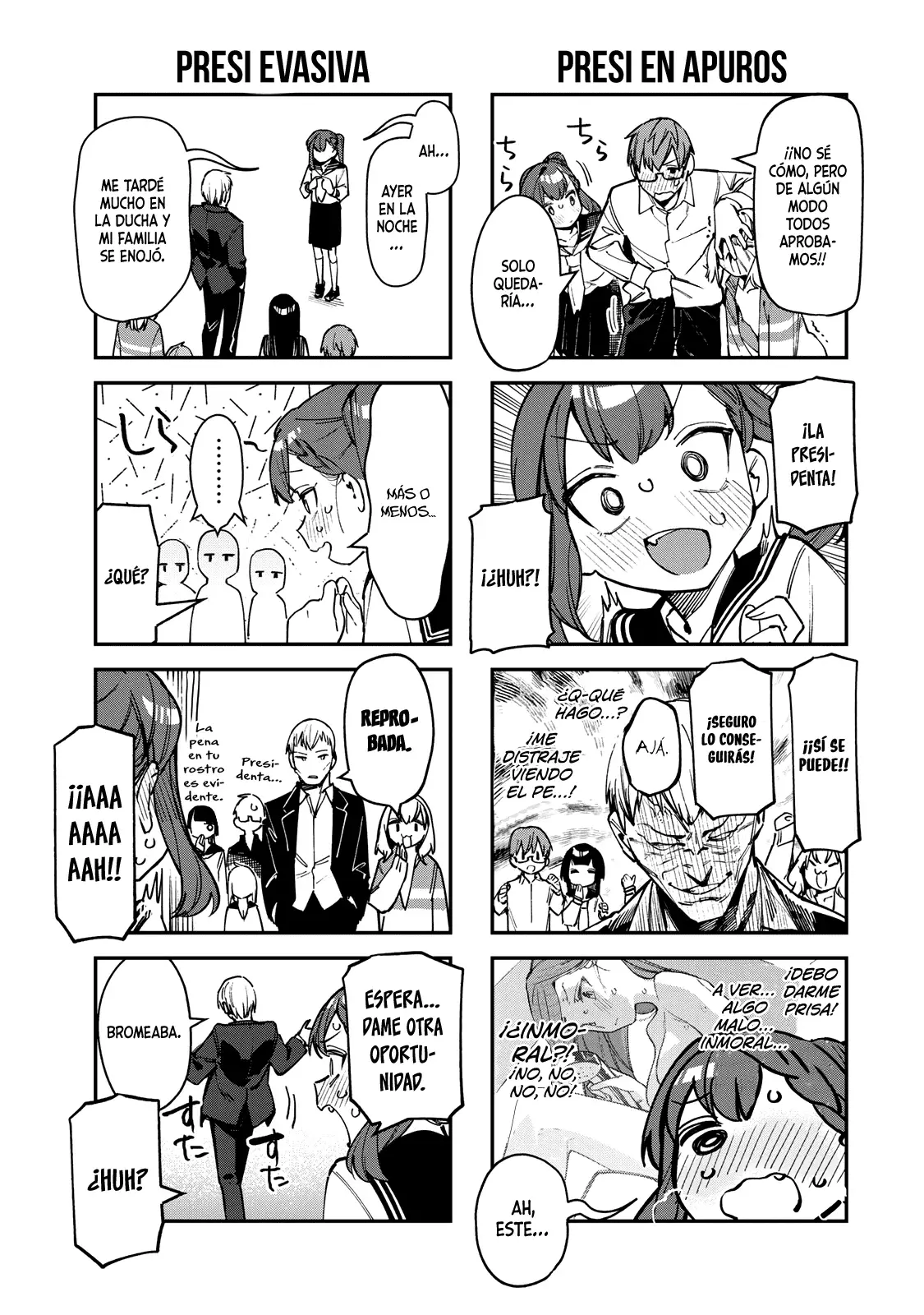 Seitokai ni mo Ana wa Aru! Capitulo 80: Los peligros del club de casino clandestino página 8