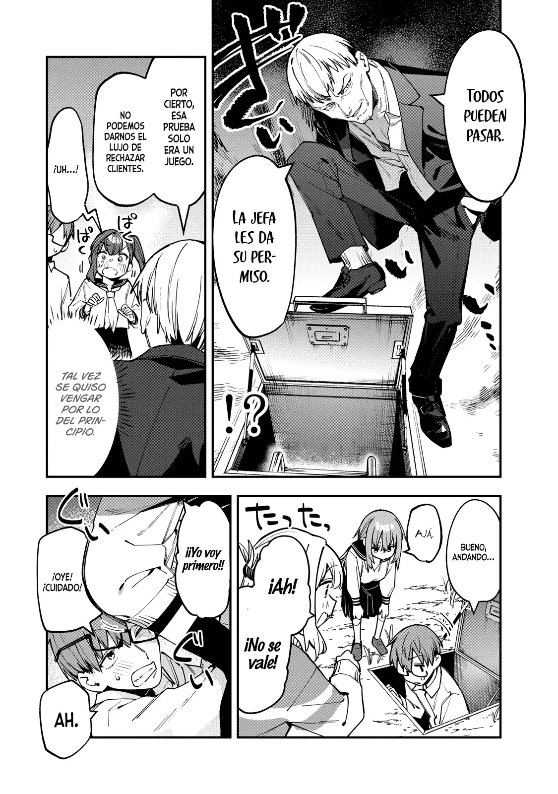 Seitokai ni mo Ana wa Aru! Capitulo 80: Los peligros del club de casino clandestino página 9