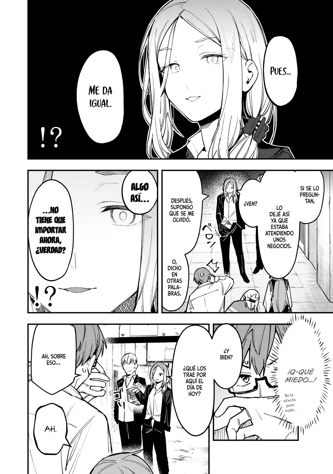 Seitokai ni mo Ana wa Aru! Capitulo 81: ¡Contra Shiomi Shio! 1 página 3