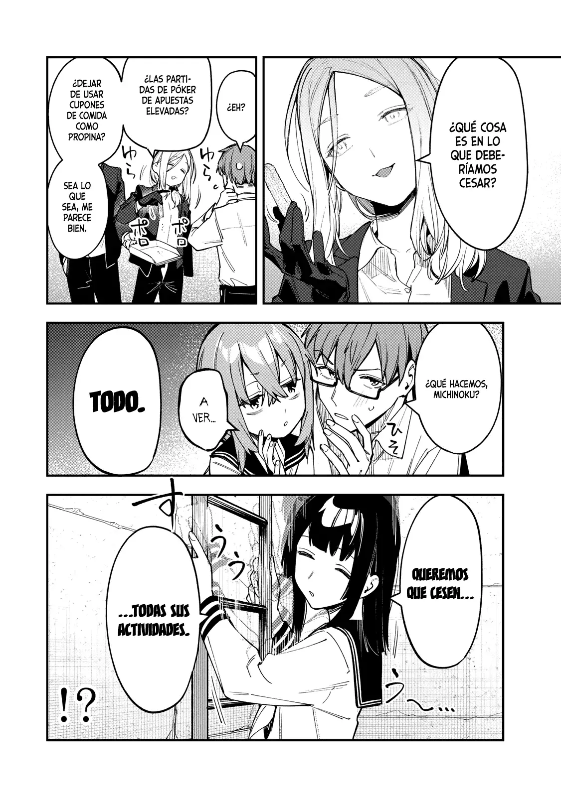 Seitokai ni mo Ana wa Aru! Capitulo 81: ¡Contra Shiomi Shio! 1 página 5