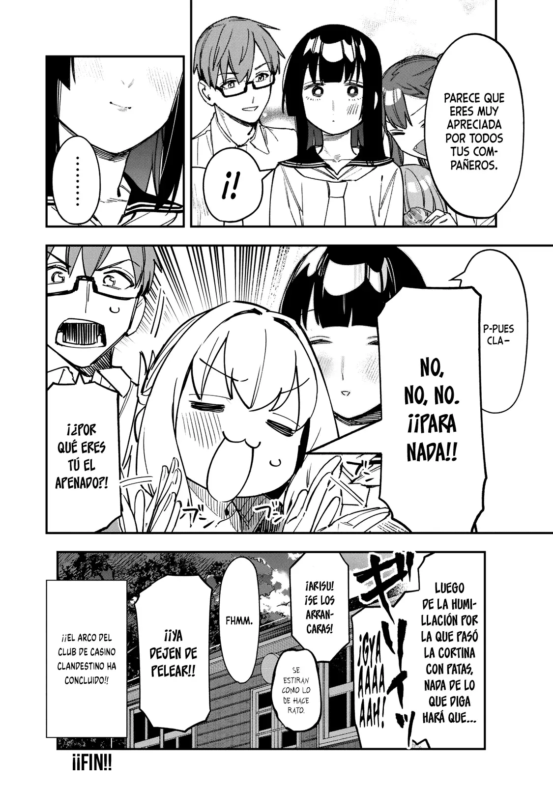 Seitokai ni mo Ana wa Aru! Capitulo 84: ¡Contra Shiomi Shio! 4 página 11