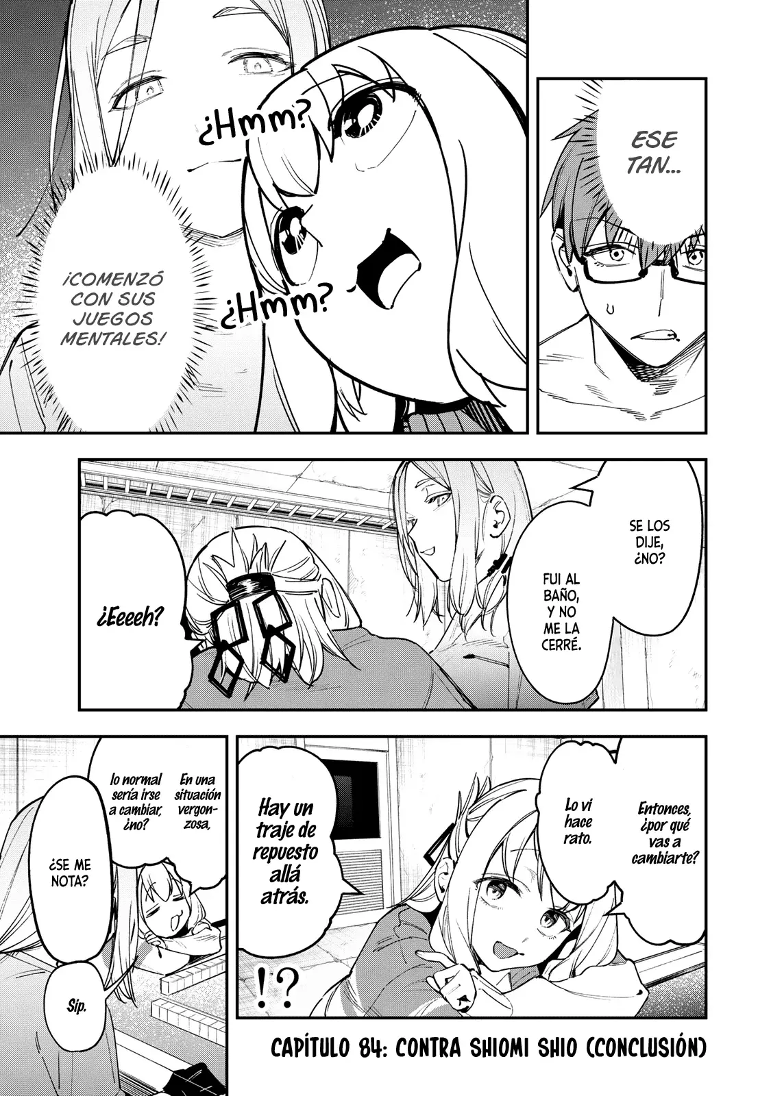 Seitokai ni mo Ana wa Aru! Capitulo 84: ¡Contra Shiomi Shio! 4 página 2