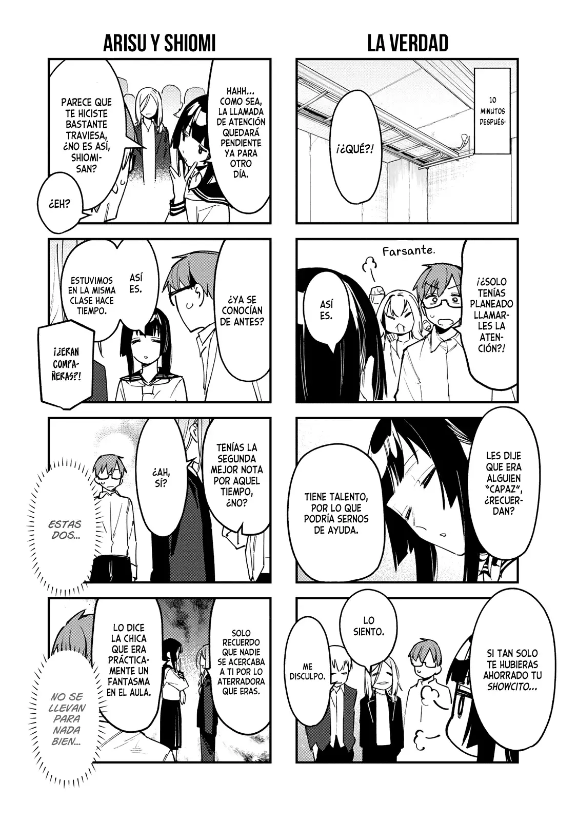 Seitokai ni mo Ana wa Aru! Capitulo 84: ¡Contra Shiomi Shio! 4 página 9