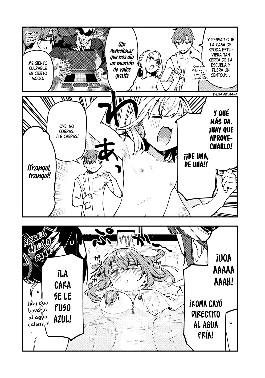 Seitokai ni mo Ana wa Aru! Capitulo 85: Misterios corporales página 3
