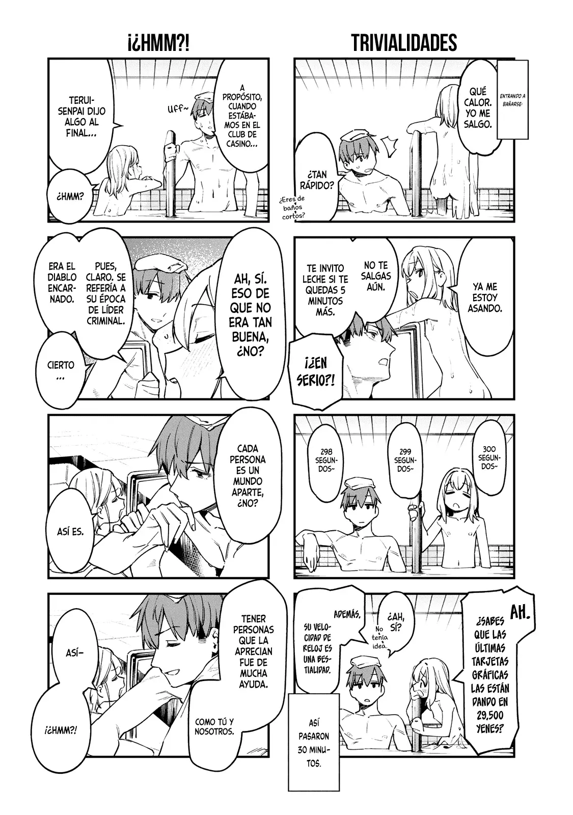 Seitokai ni mo Ana wa Aru! Capitulo 85: Misterios corporales página 5