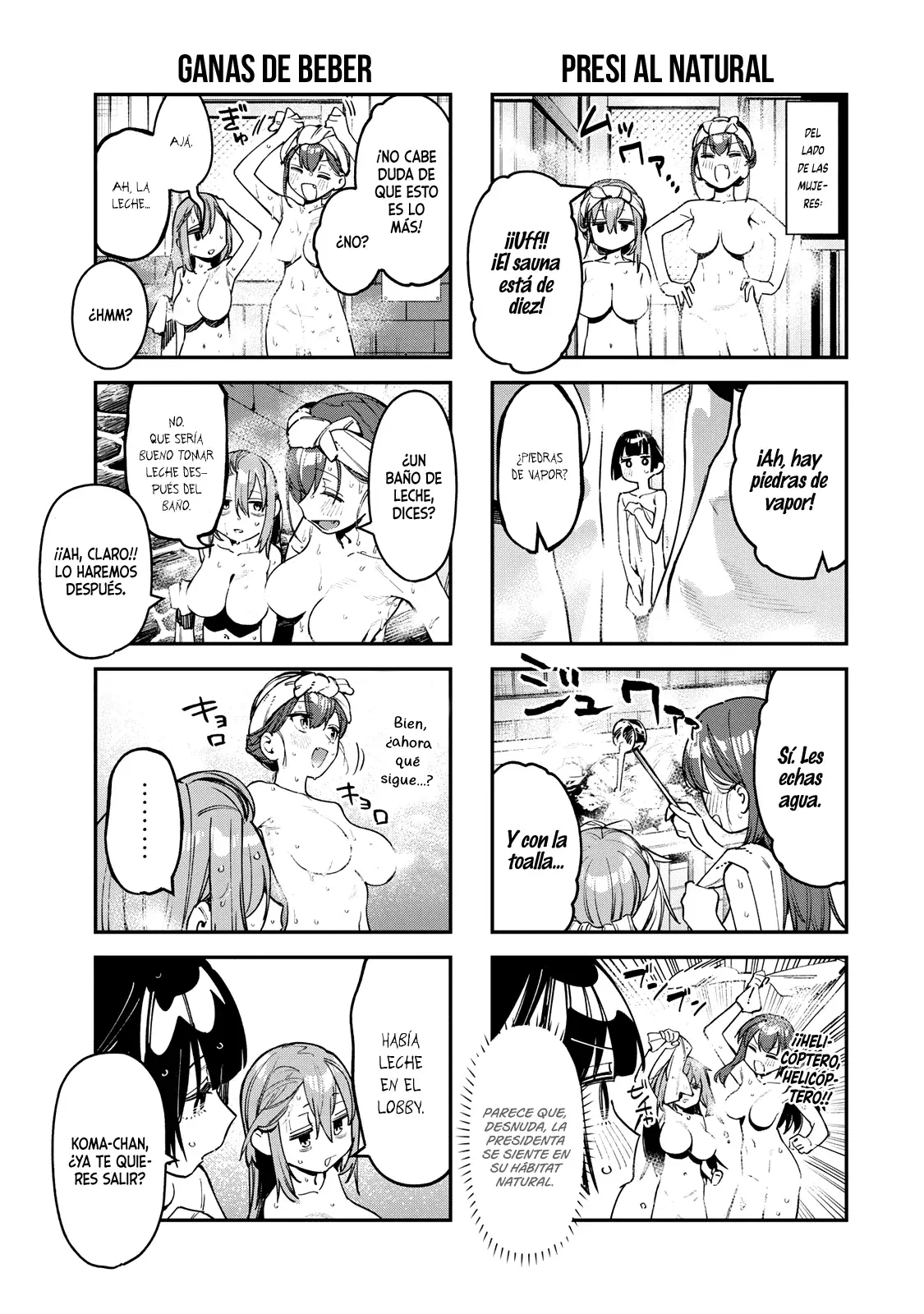 Seitokai ni mo Ana wa Aru! Capitulo 85: Misterios corporales página 6