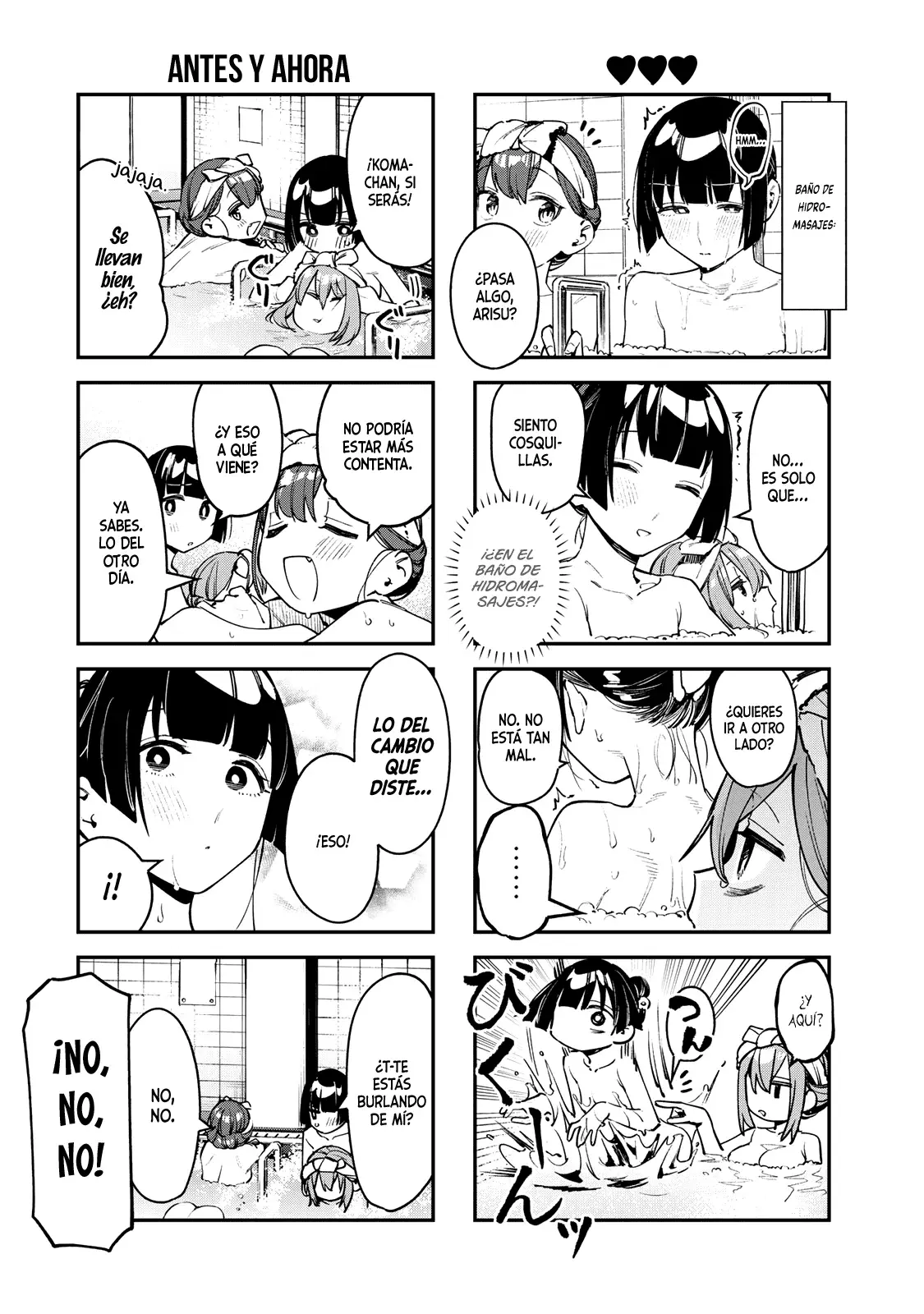 Seitokai ni mo Ana wa Aru! Capitulo 85: Misterios corporales página 7