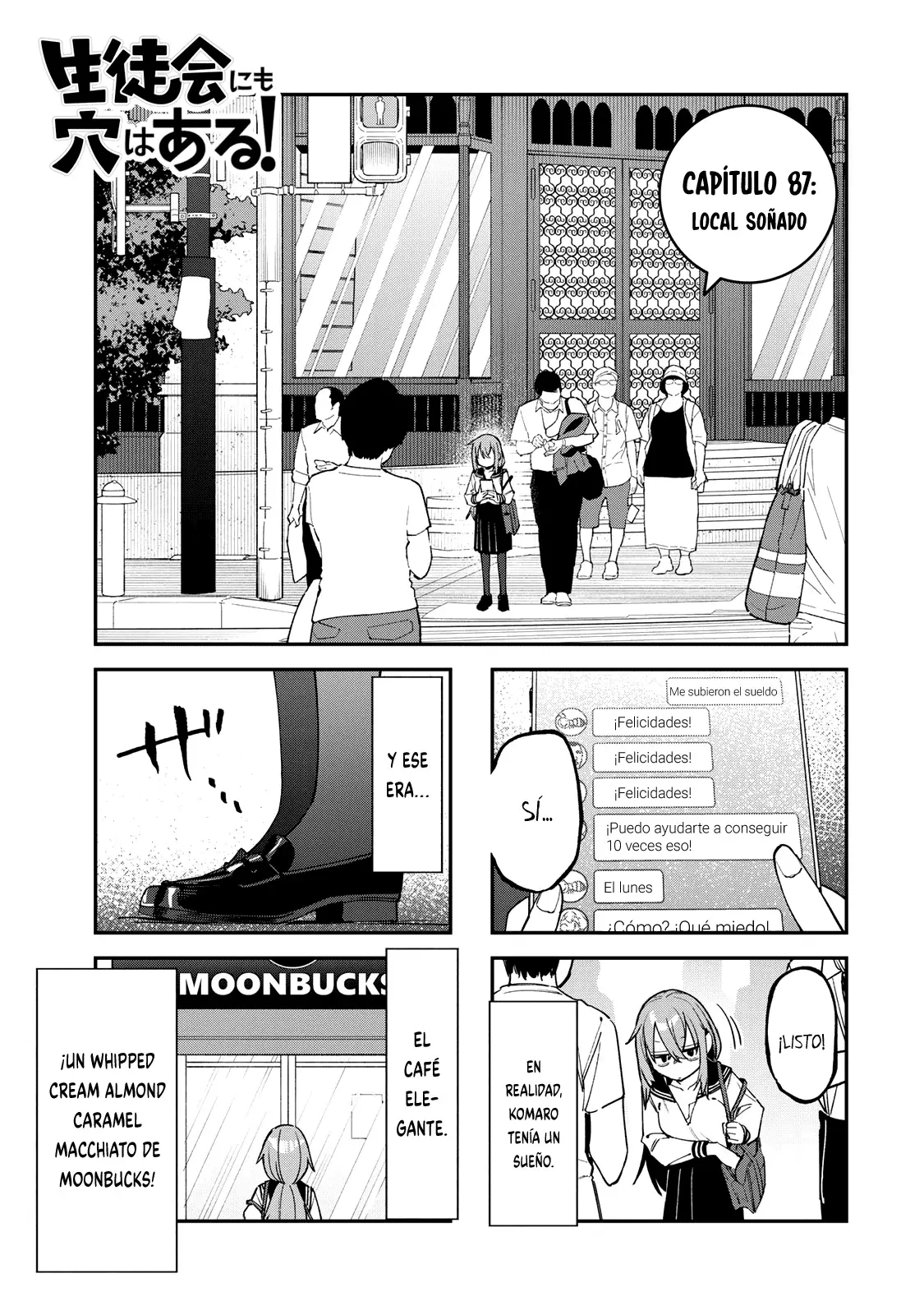 Seitokai ni mo Ana wa Aru! Capitulo 87: Local soñado página 4