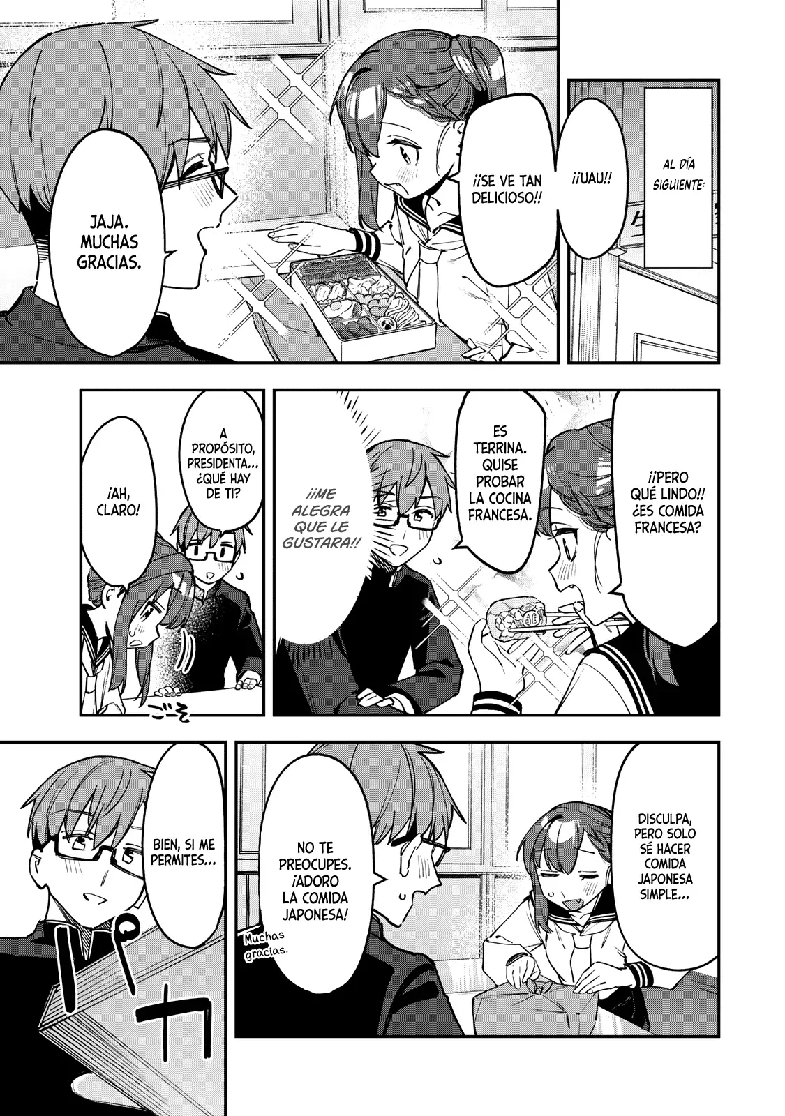 Seitokai ni mo Ana wa Aru! Capitulo 89: ¡Bento evento! página 10