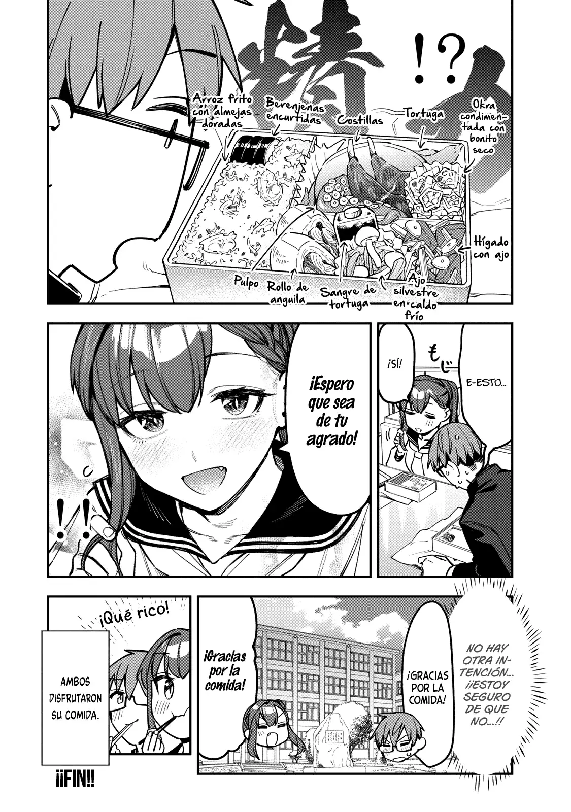 Seitokai ni mo Ana wa Aru! Capitulo 89: ¡Bento evento! página 11