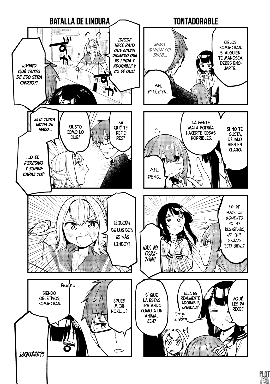 Seitokai ni mo Ana wa Aru! Capitulo 9: Komaro y la presidenta página 5