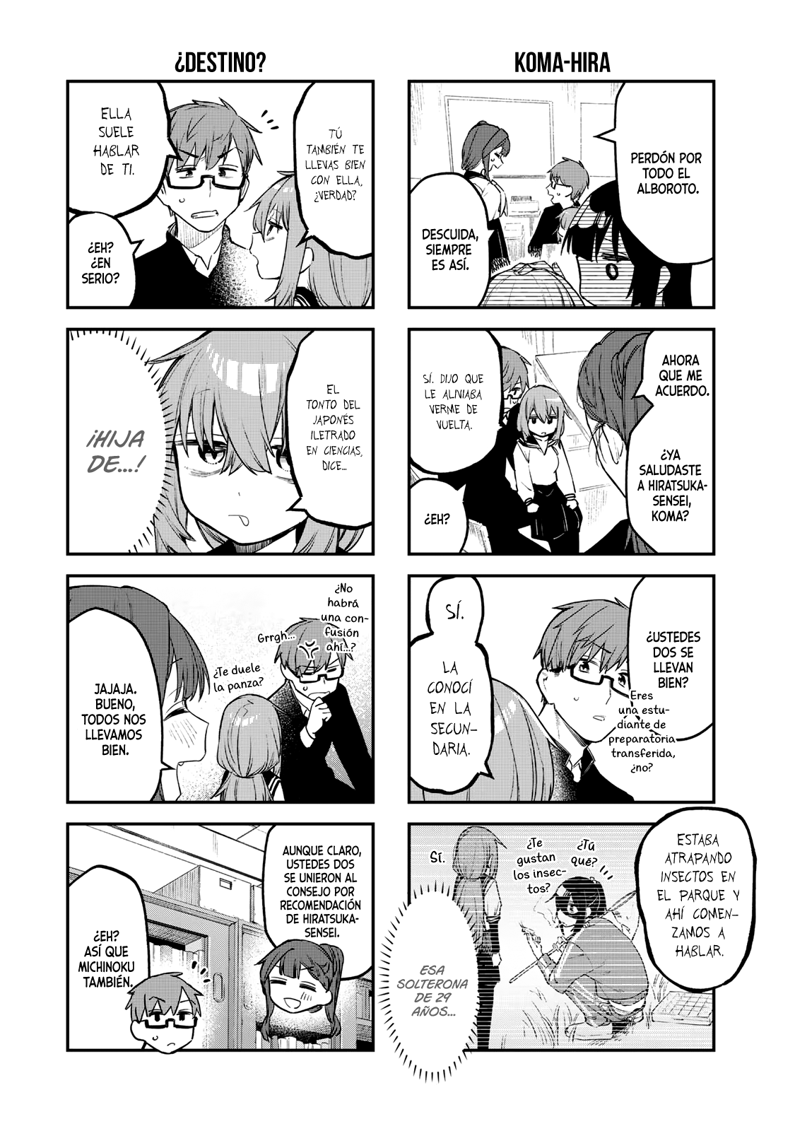 Seitokai ni mo Ana wa Aru! Capitulo 9: Komaro y la presidenta página 6