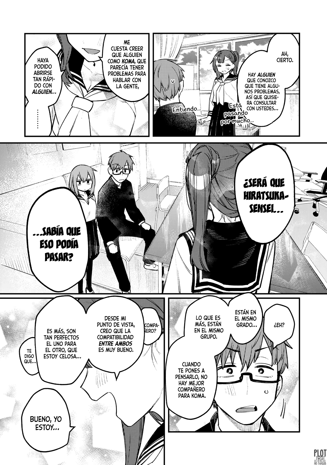 Seitokai ni mo Ana wa Aru! Capitulo 9: Komaro y la presidenta página 7