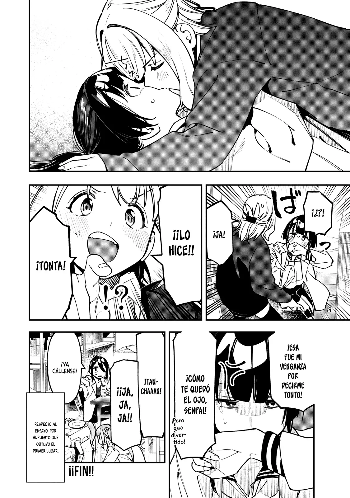 Seitokai ni mo Ana wa Aru! Capitulo 90: Ecuación química de Arisu y Tan página 11