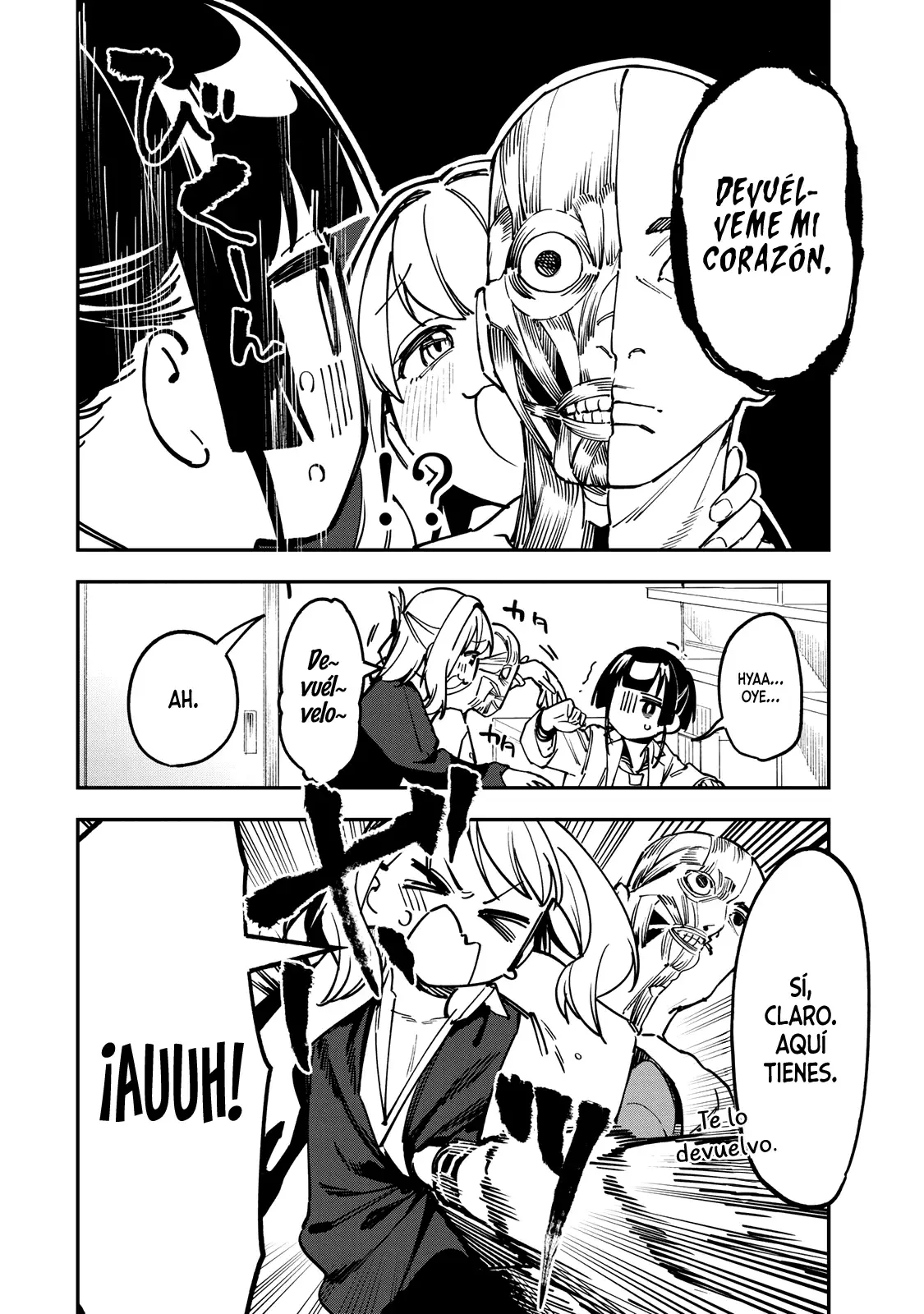 Seitokai ni mo Ana wa Aru! Capitulo 90: Ecuación química de Arisu y Tan página 3