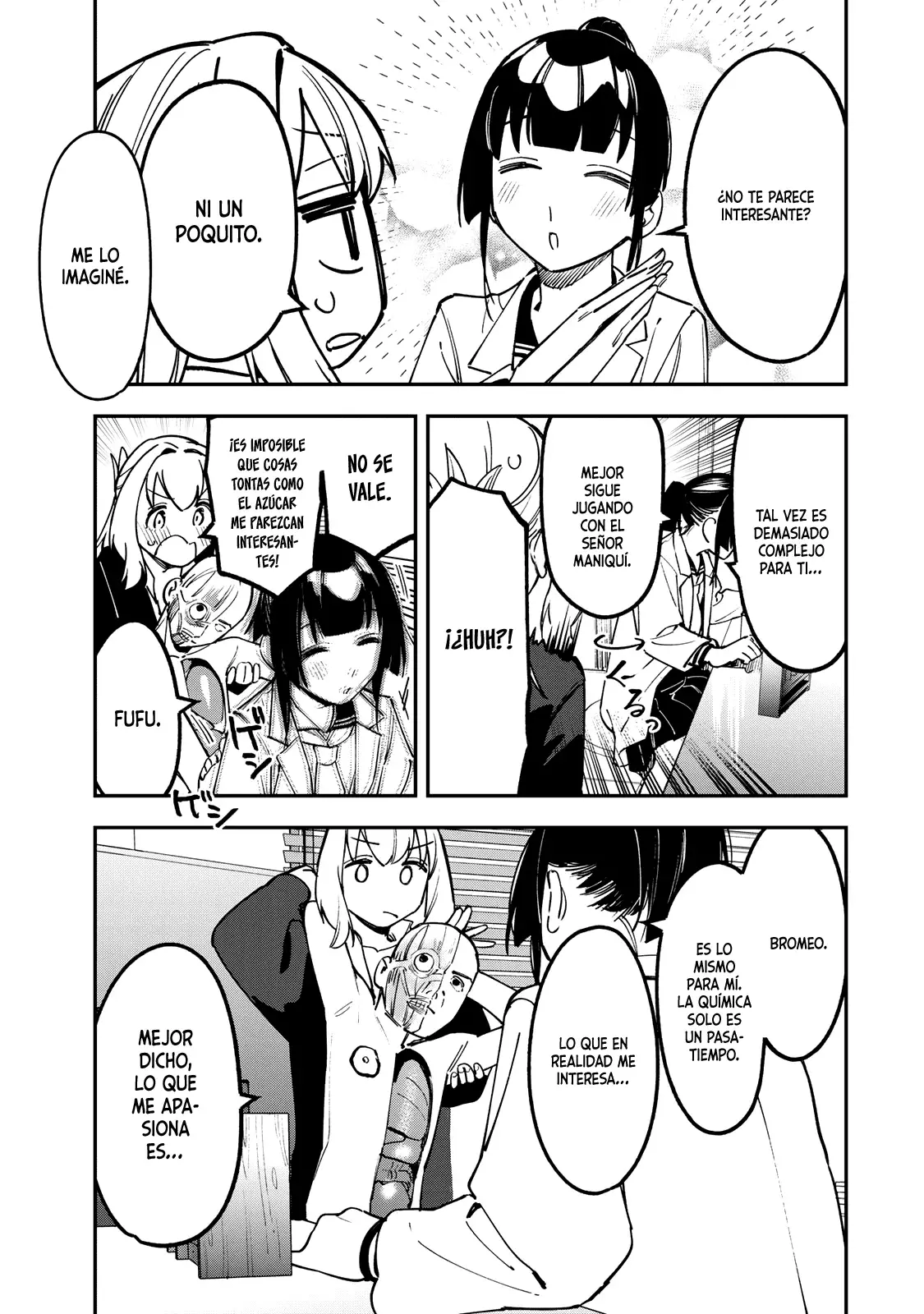 Seitokai ni mo Ana wa Aru! Capitulo 90: Ecuación química de Arisu y Tan página 8