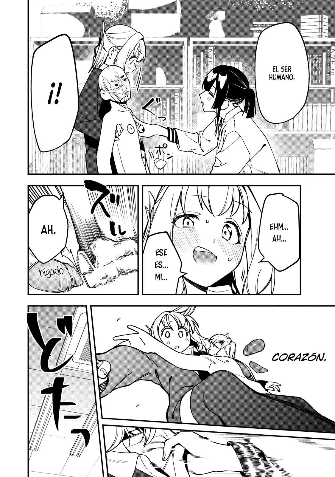 Seitokai ni mo Ana wa Aru! Capitulo 90: Ecuación química de Arisu y Tan página 9