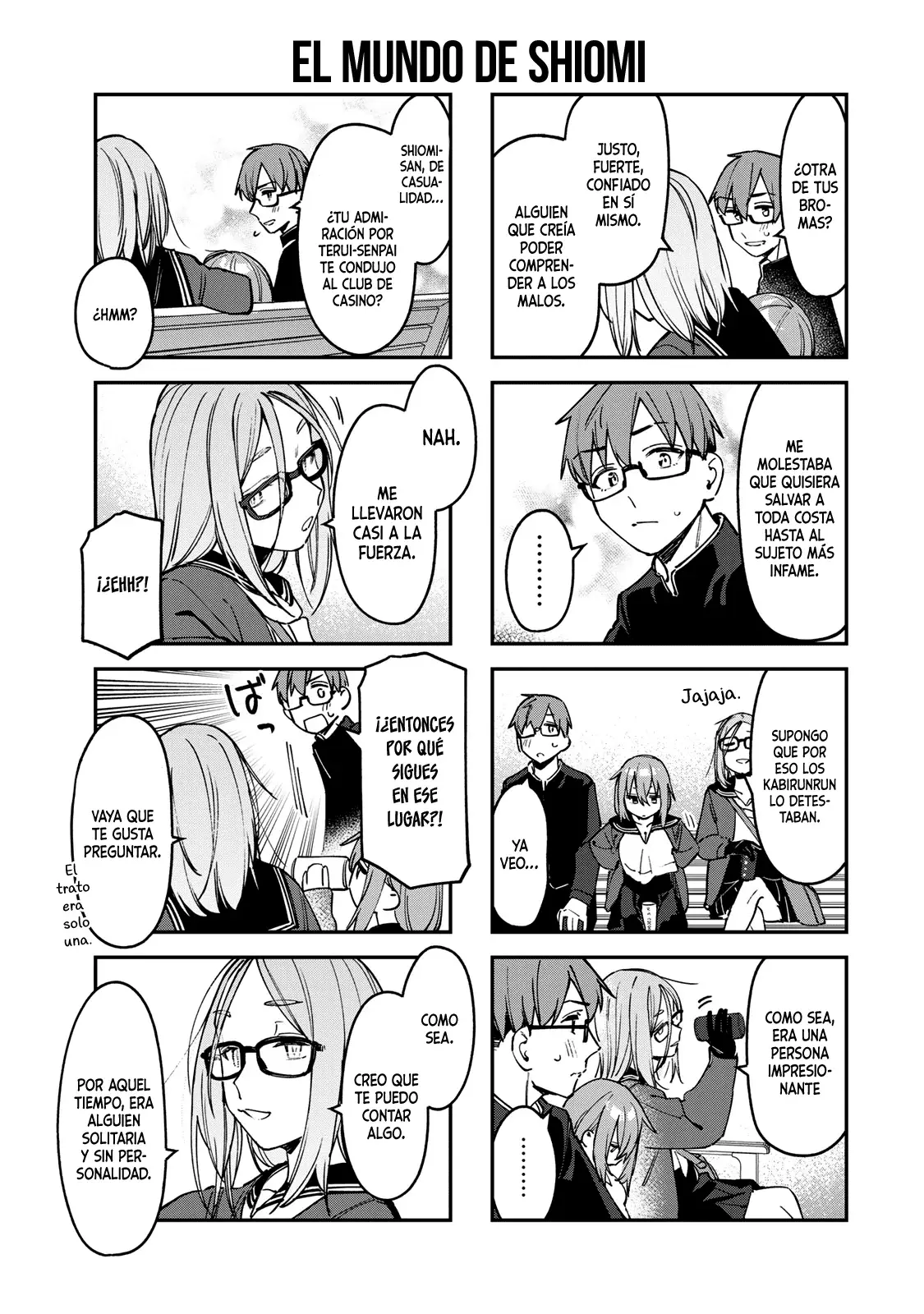 Seitokai ni mo Ana wa Aru! Capitulo 92: El lugar al cual perteneces página 6