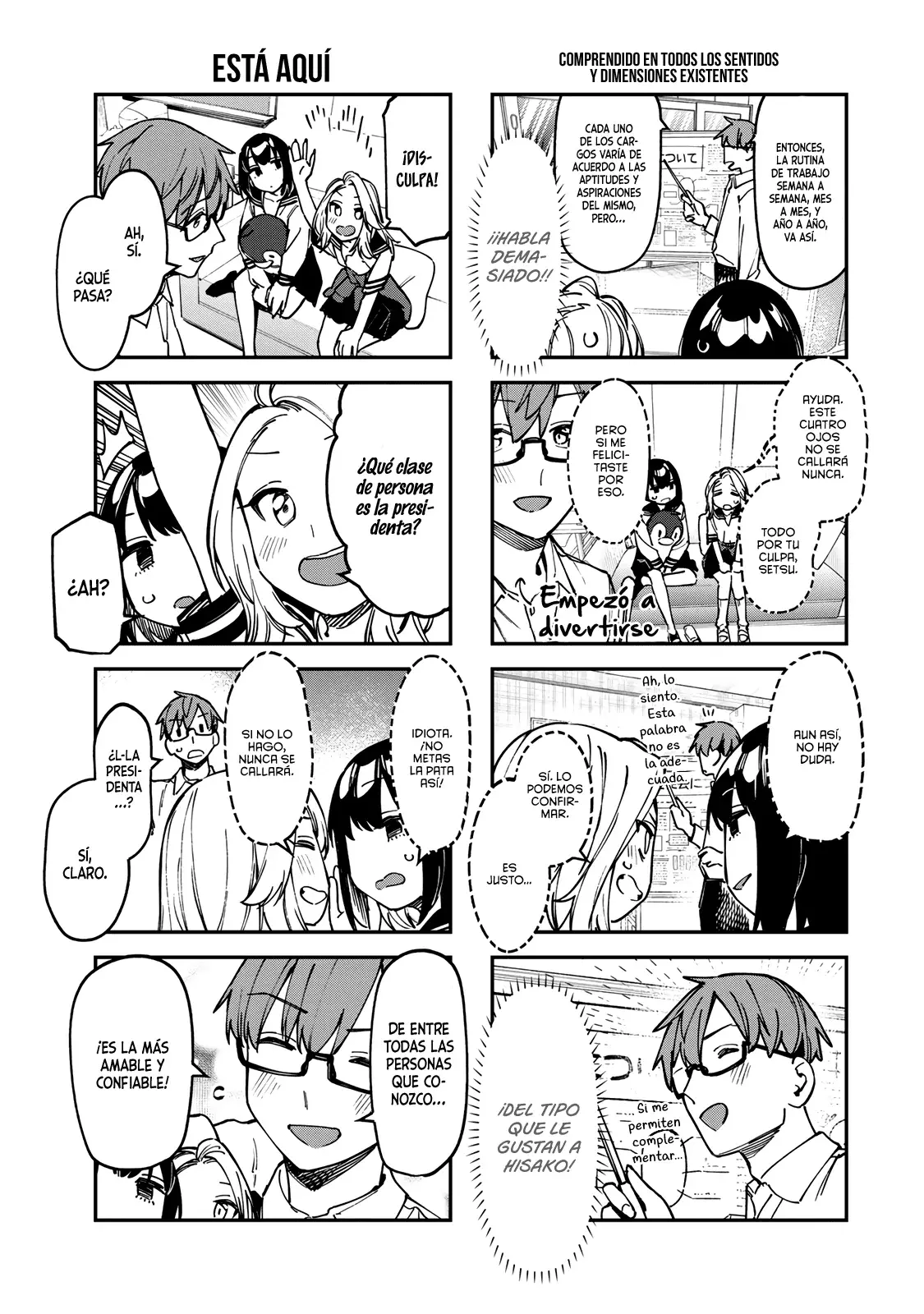 Seitokai ni mo Ana wa Aru! Capitulo 94: ¡Las fastidiosas regresan! página 6