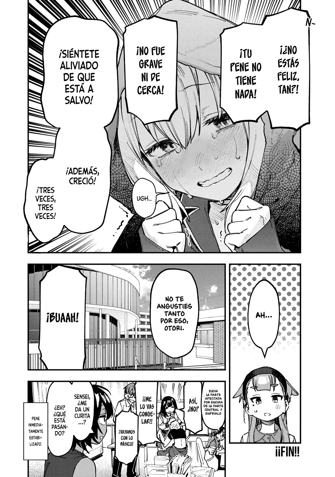 Seitokai ni mo Ana wa Aru! Capitulo 95: ¡Tan chiquito en crisis! página 11