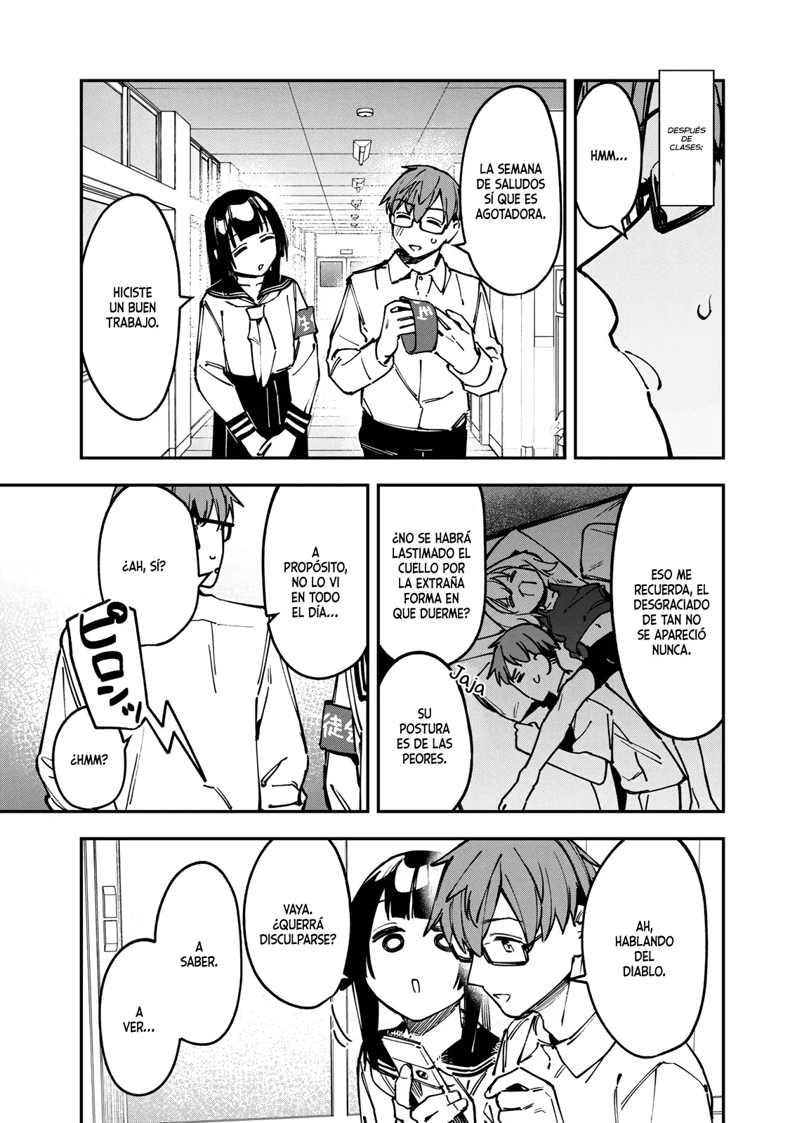 Seitokai ni mo Ana wa Aru! Capitulo 95: ¡Tan chiquito en crisis! página 4