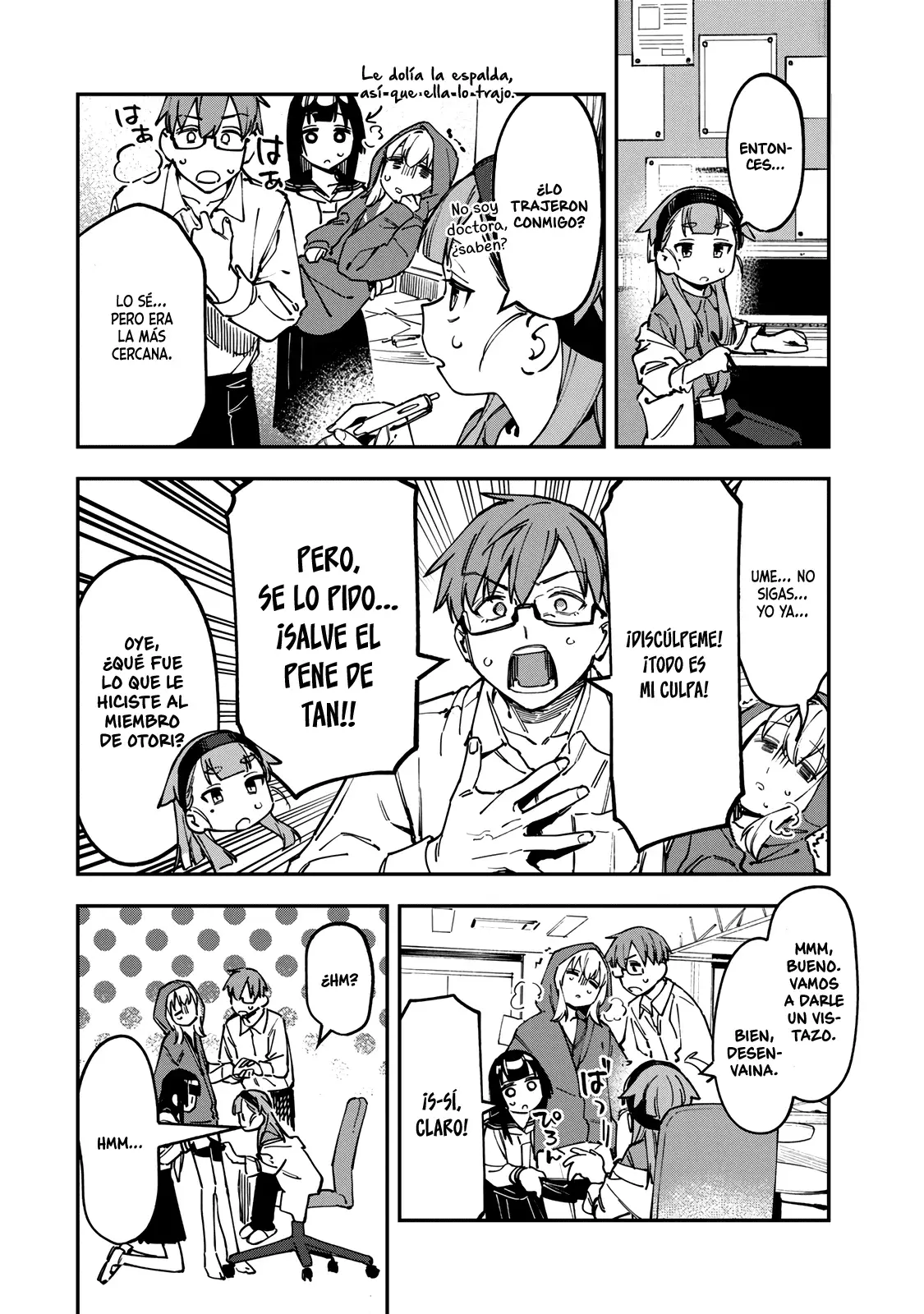 Seitokai ni mo Ana wa Aru! Capitulo 95: ¡Tan chiquito en crisis! página 9