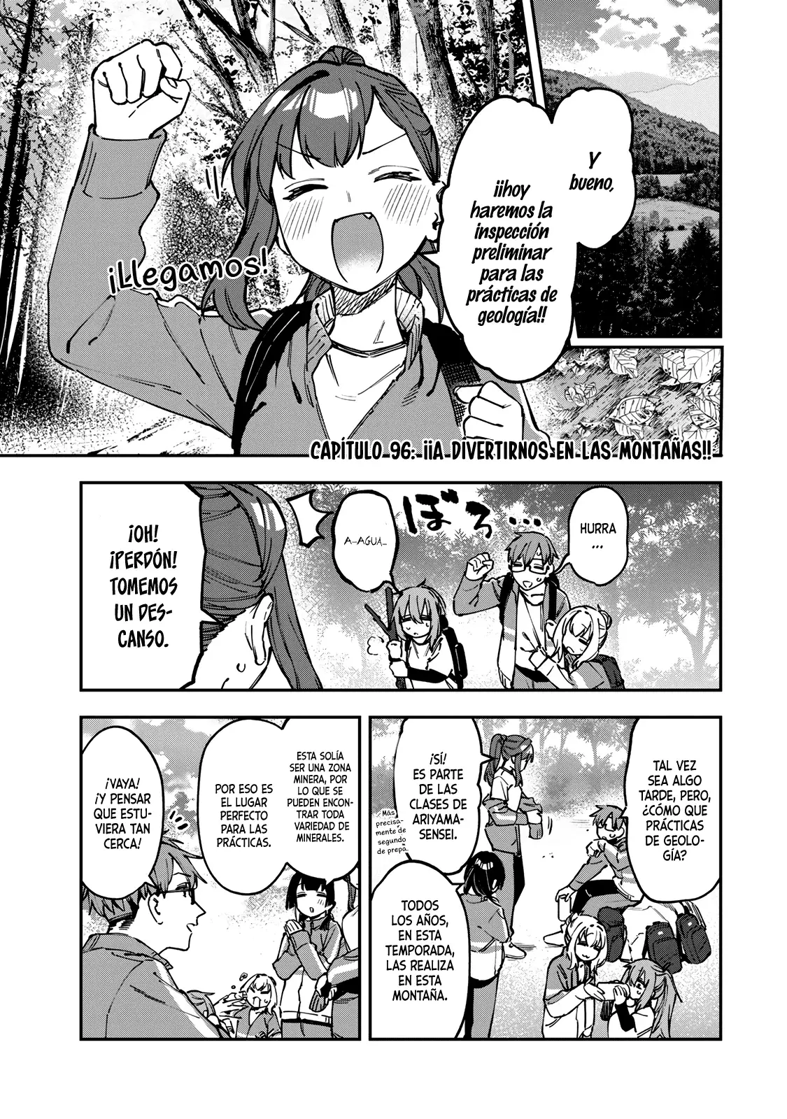 Seitokai ni mo Ana wa Aru! Capitulo 96: ¡A divertirnos en las montañas! página 2