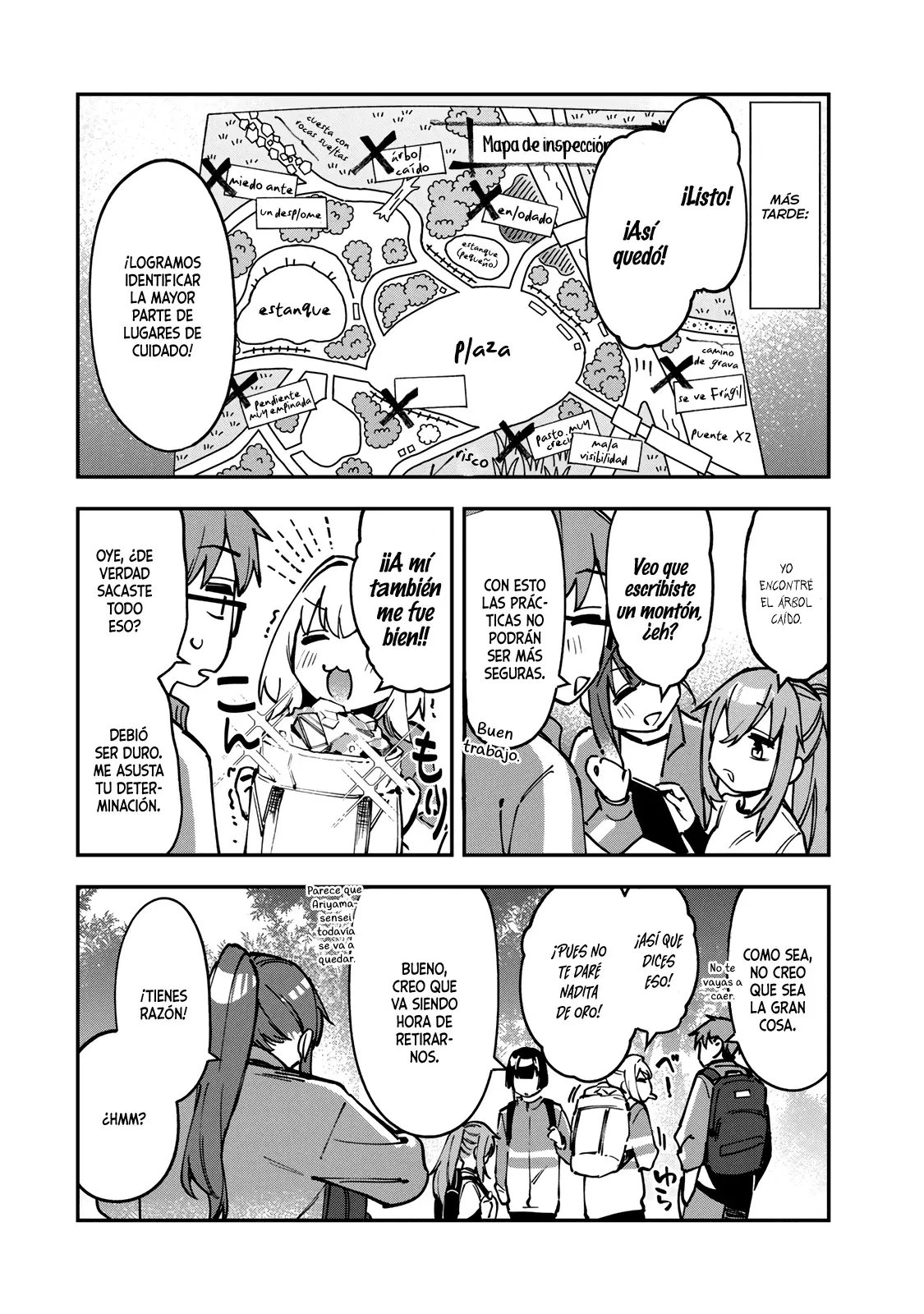Seitokai ni mo Ana wa Aru! Capitulo 96: ¡A divertirnos en las montañas! página 7